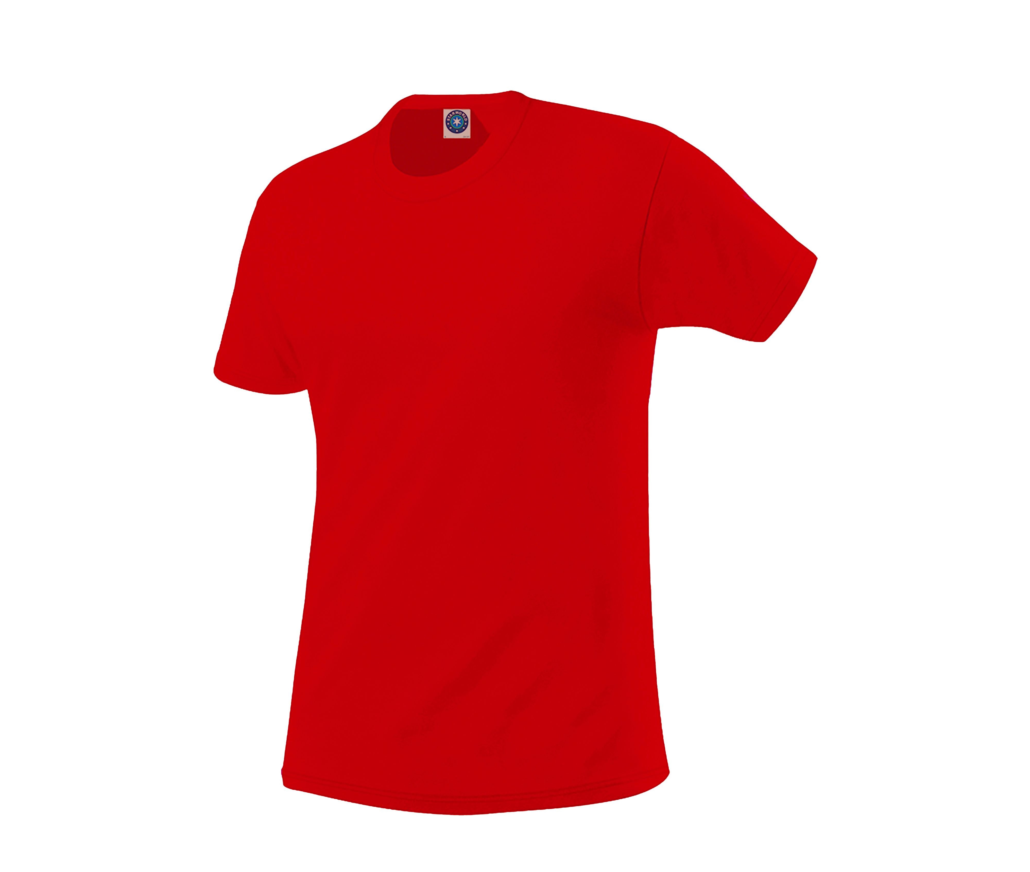 T-Shirt Performance Léger Pour Enfants - Red