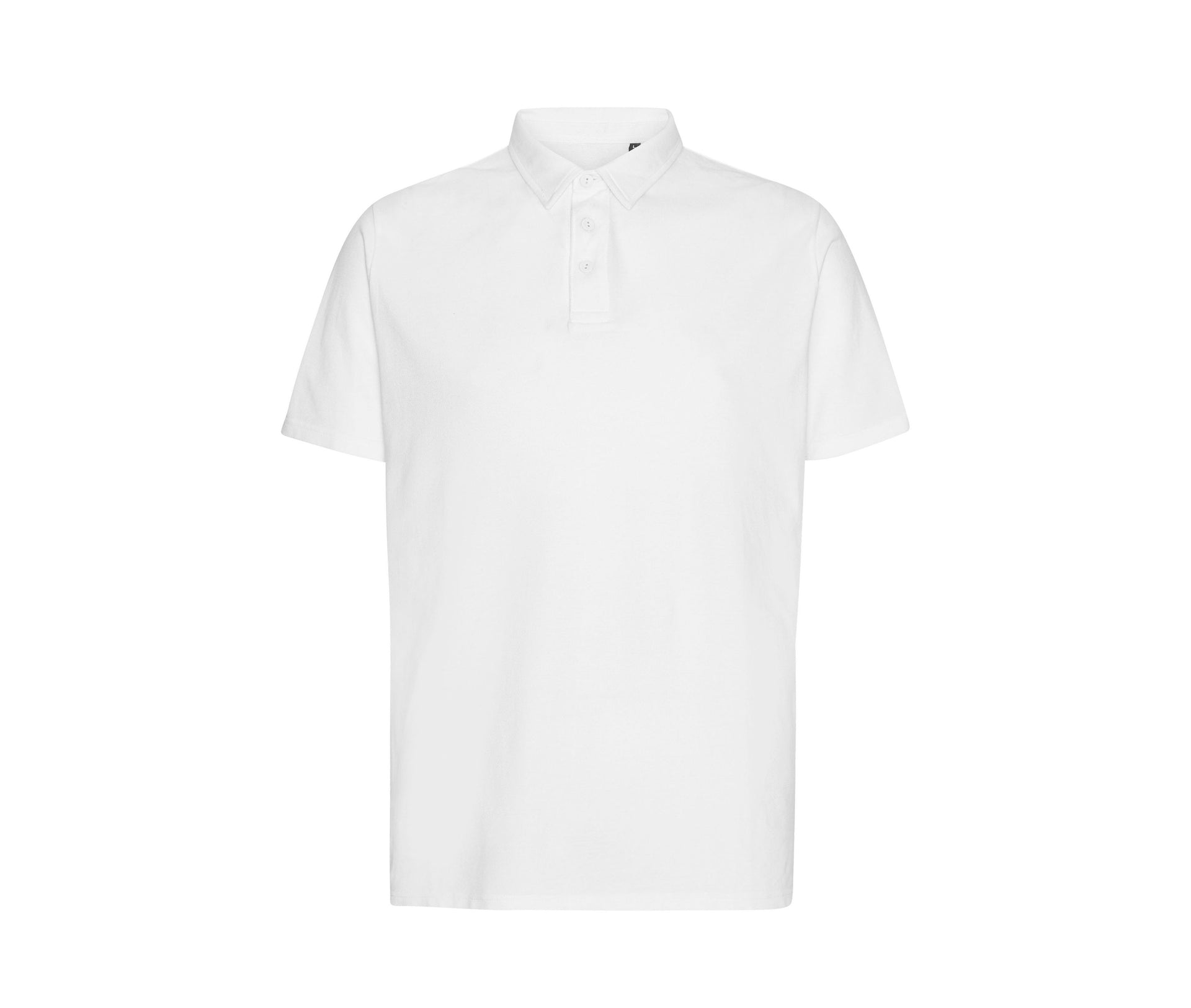 Tiger Cotton Polo - White
