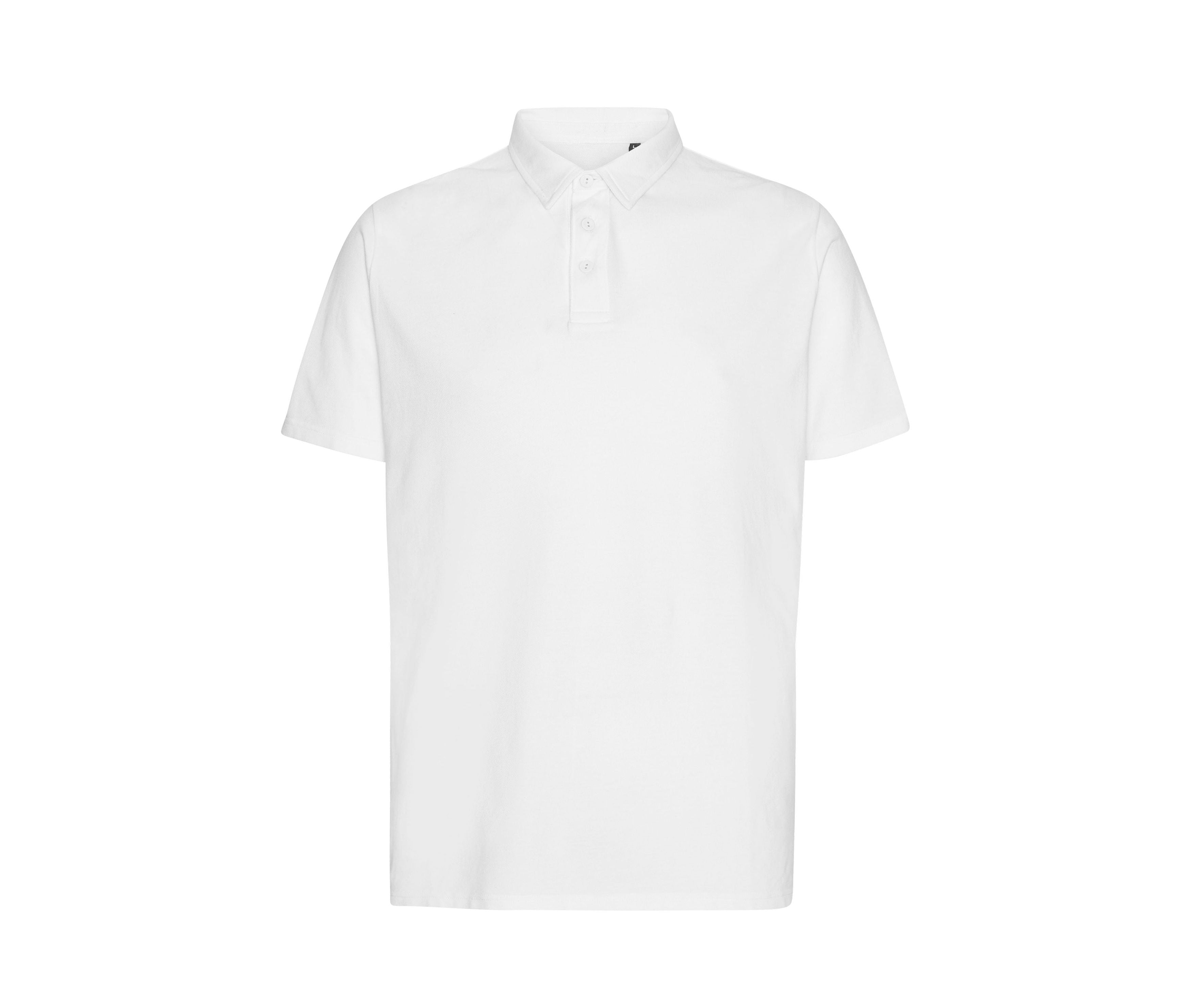 Tiger Cotton Polo - White