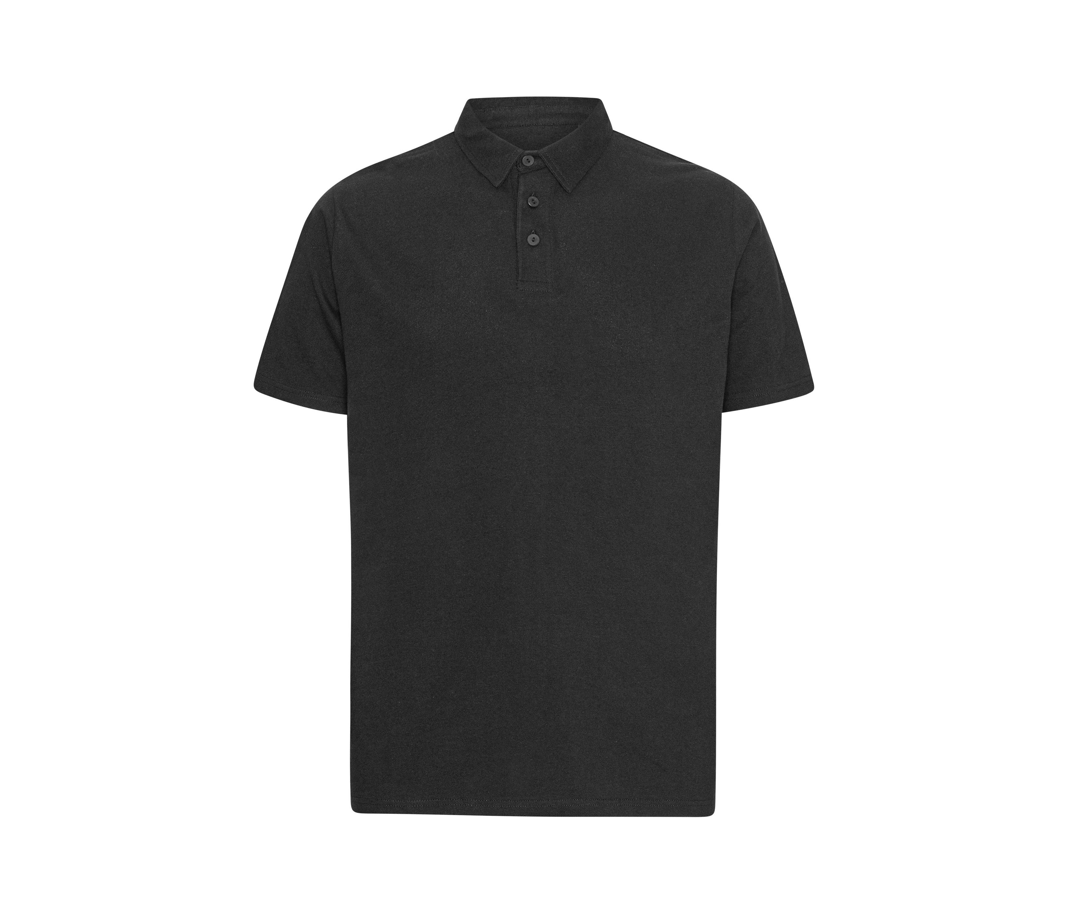 Tiger Cotton Polo - Black