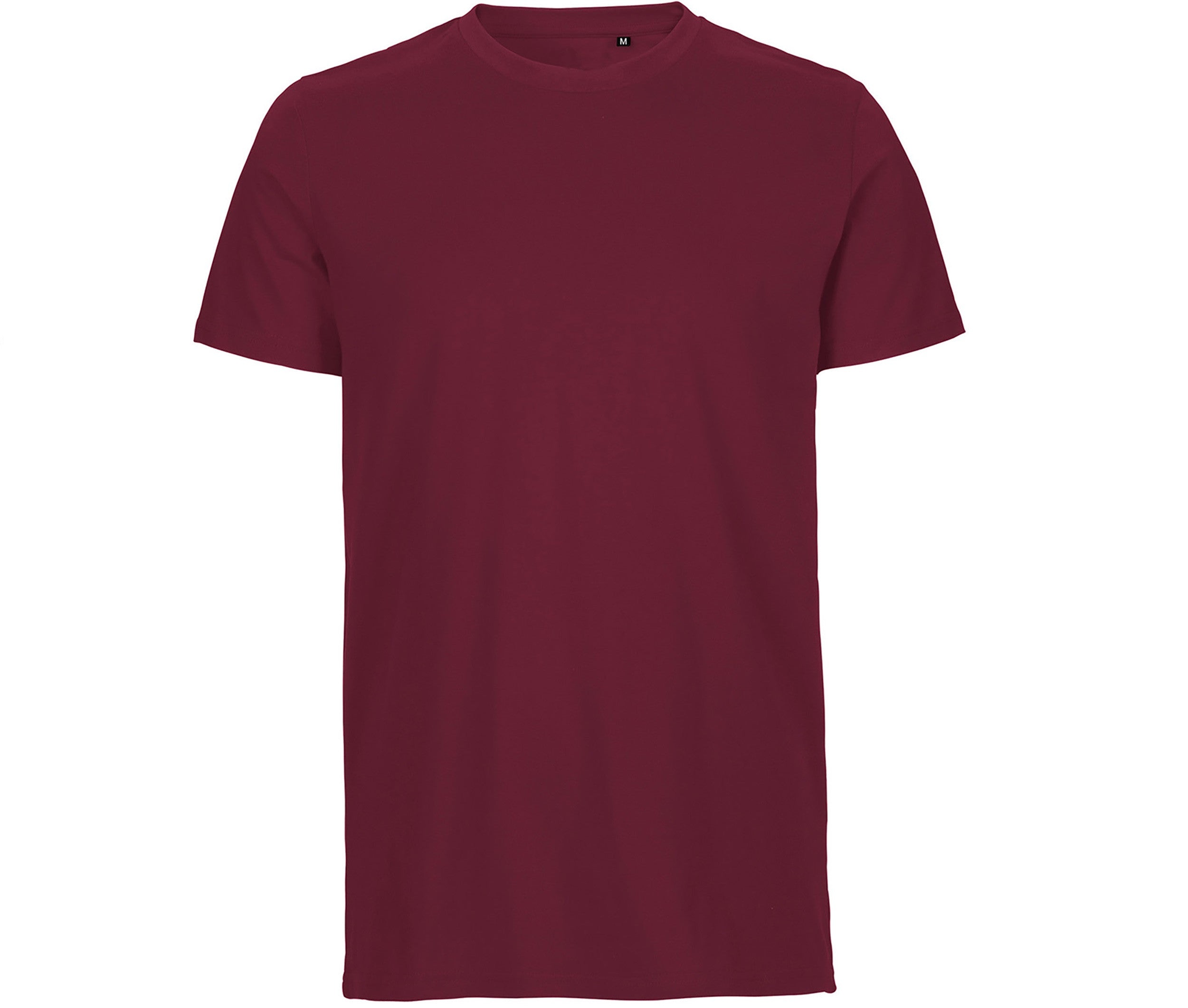 Tee-Shirt Unisexe en Coton Tiger - Burgundy