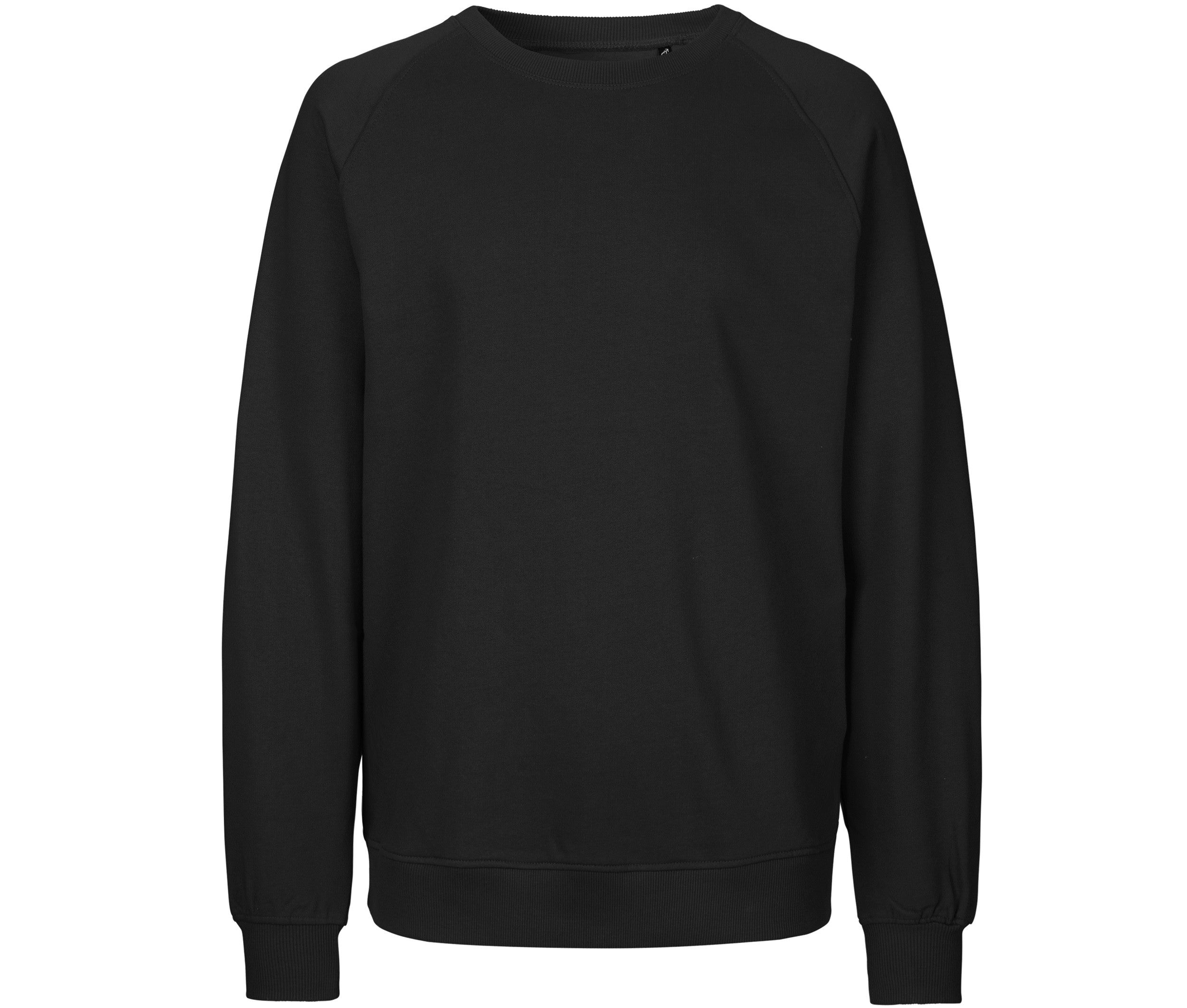 Sweat Unisexe en Coton Tiger - Black