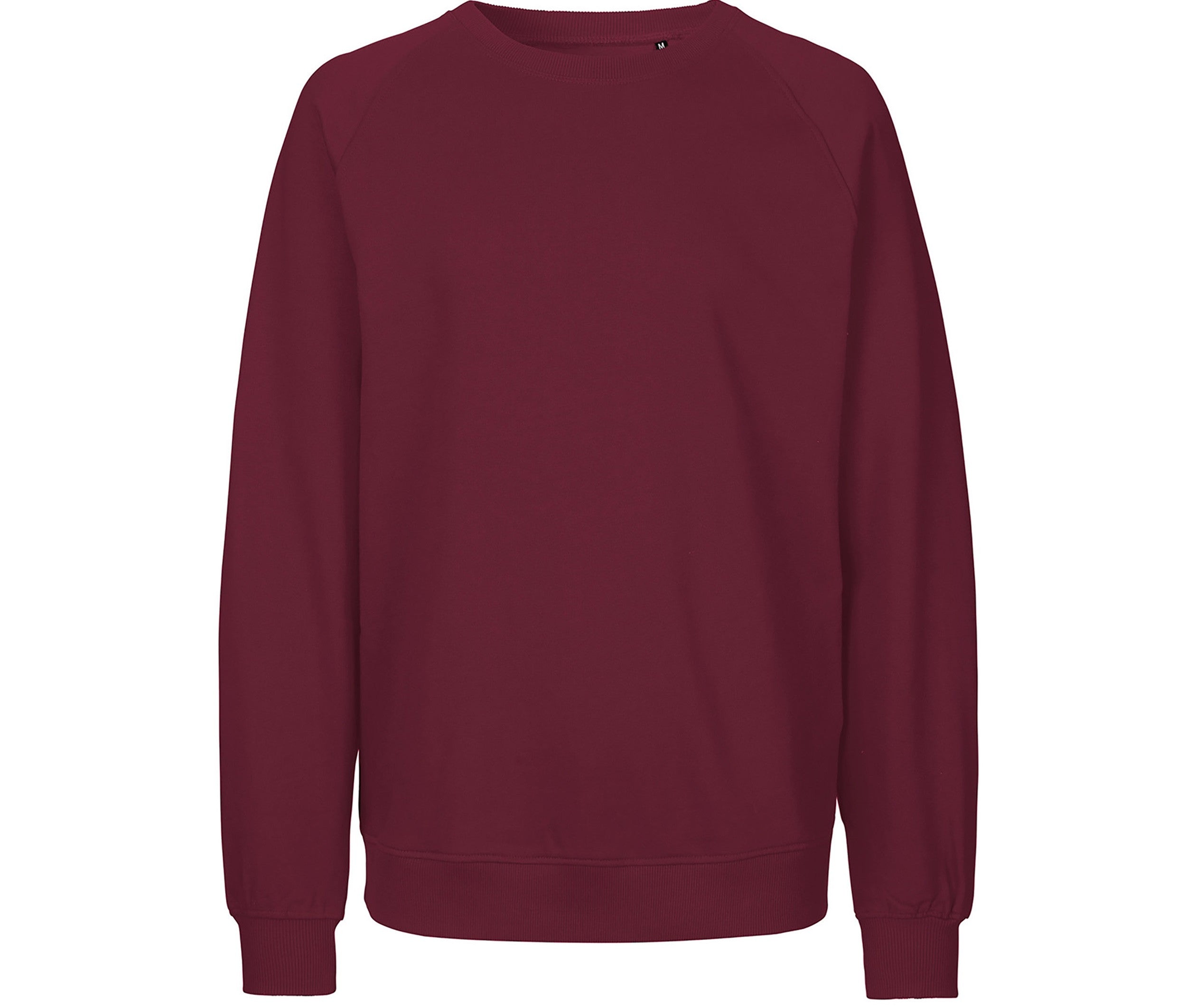 Sweat Unisexe en Coton Tiger - Burgundy