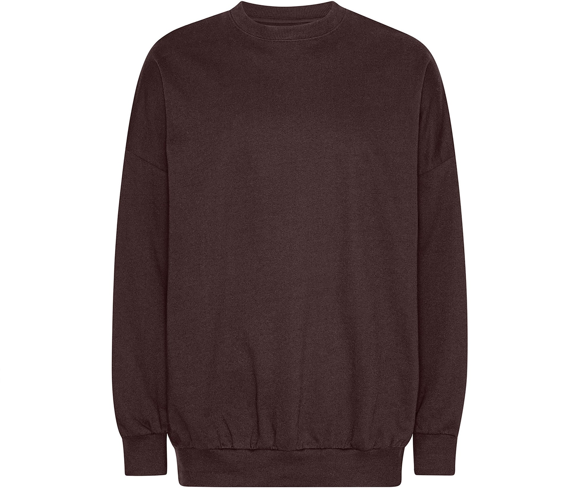Sweat Coupe Oversize - Brown