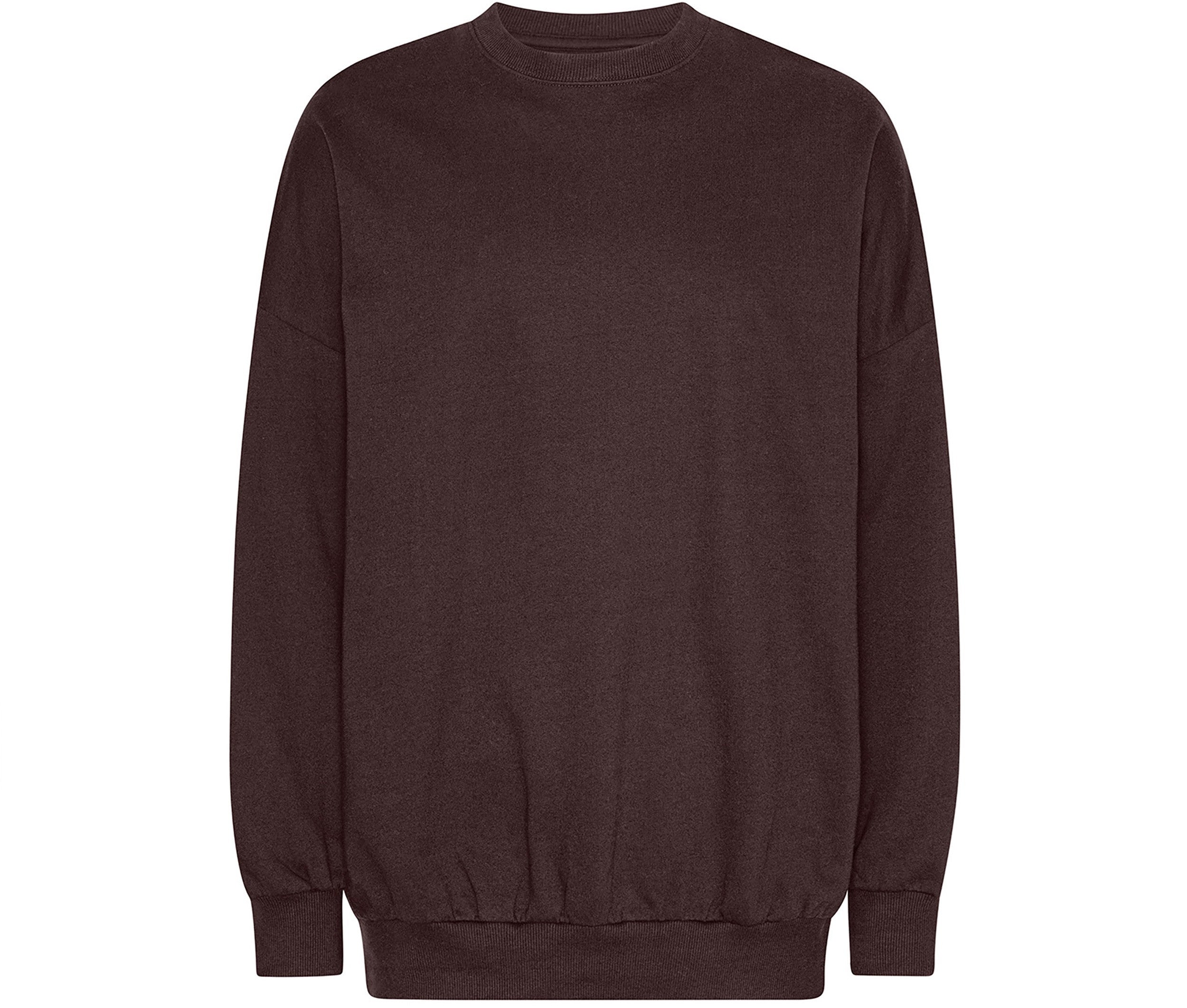 Sweat Coupe Oversize - Brown
