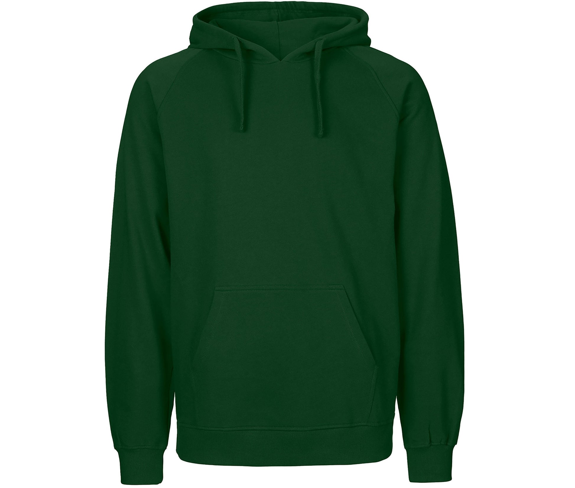 Sweat à Capuche Unisexe en Coton Tiger - Bottle Green