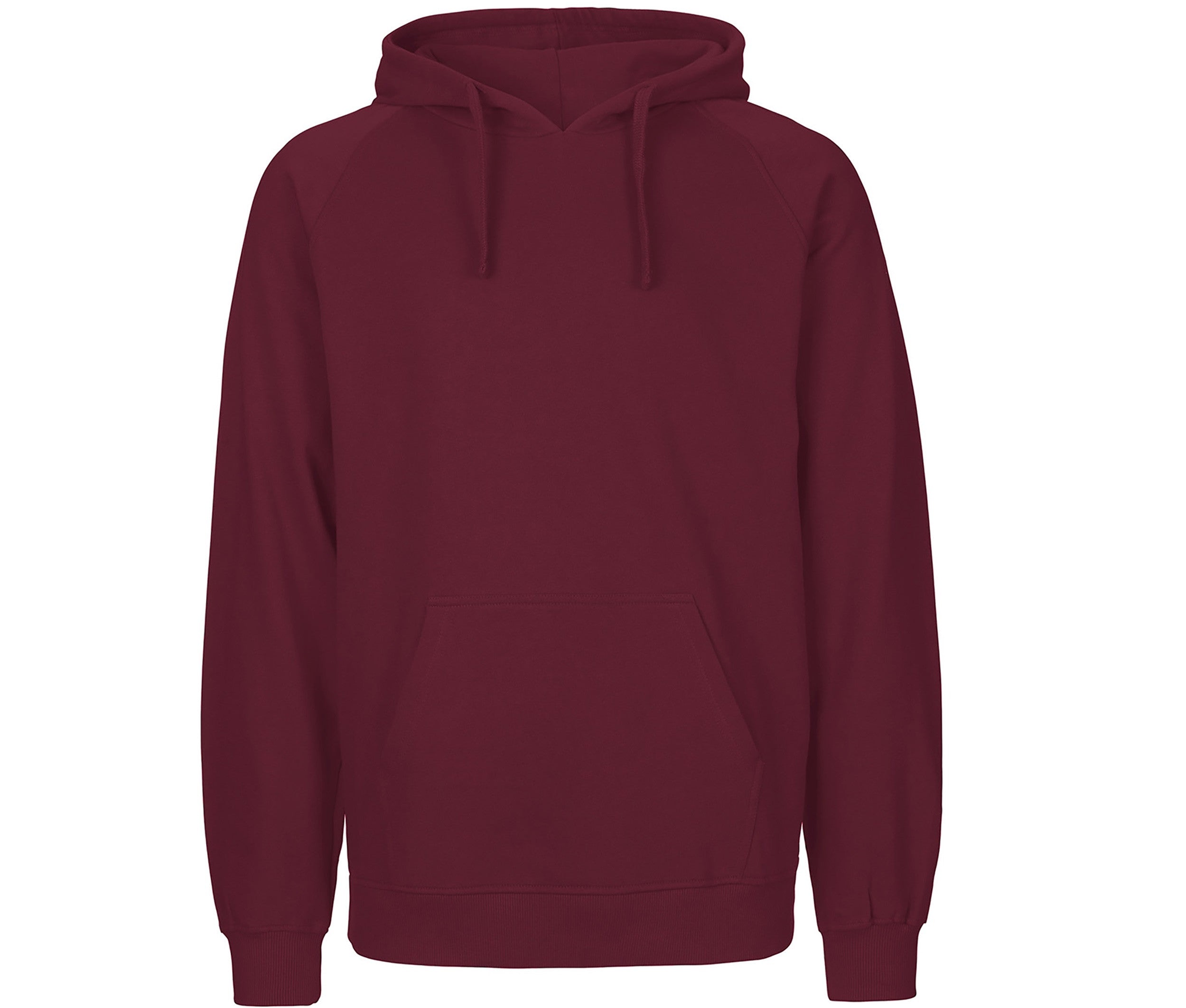 Sweat à Capuche Unisexe en Coton Tiger - Burgundy
