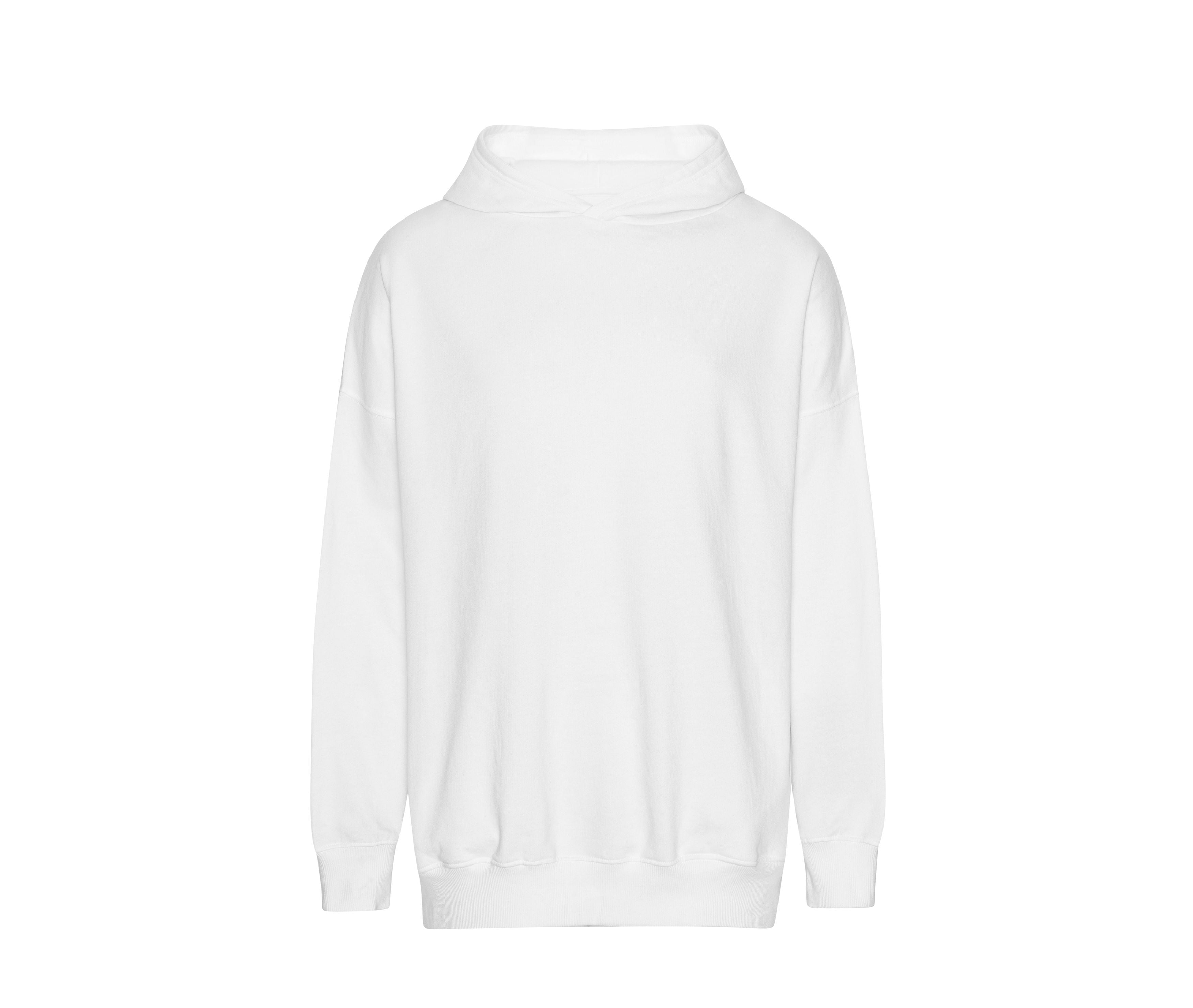 Sweat Coupe Oversize en Coton Tiger - White