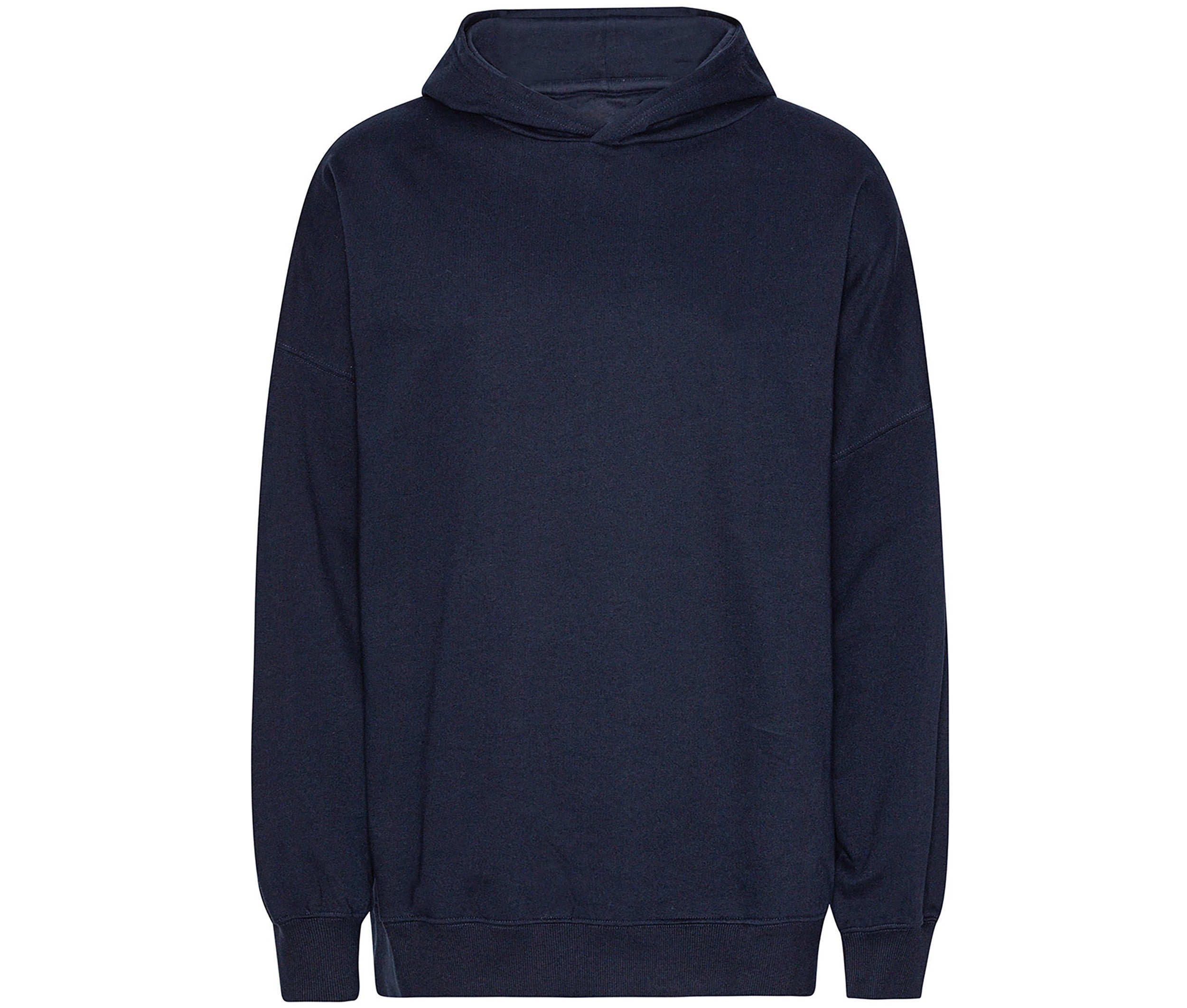 Sweat Coupe Oversize en Coton Tiger - Navy