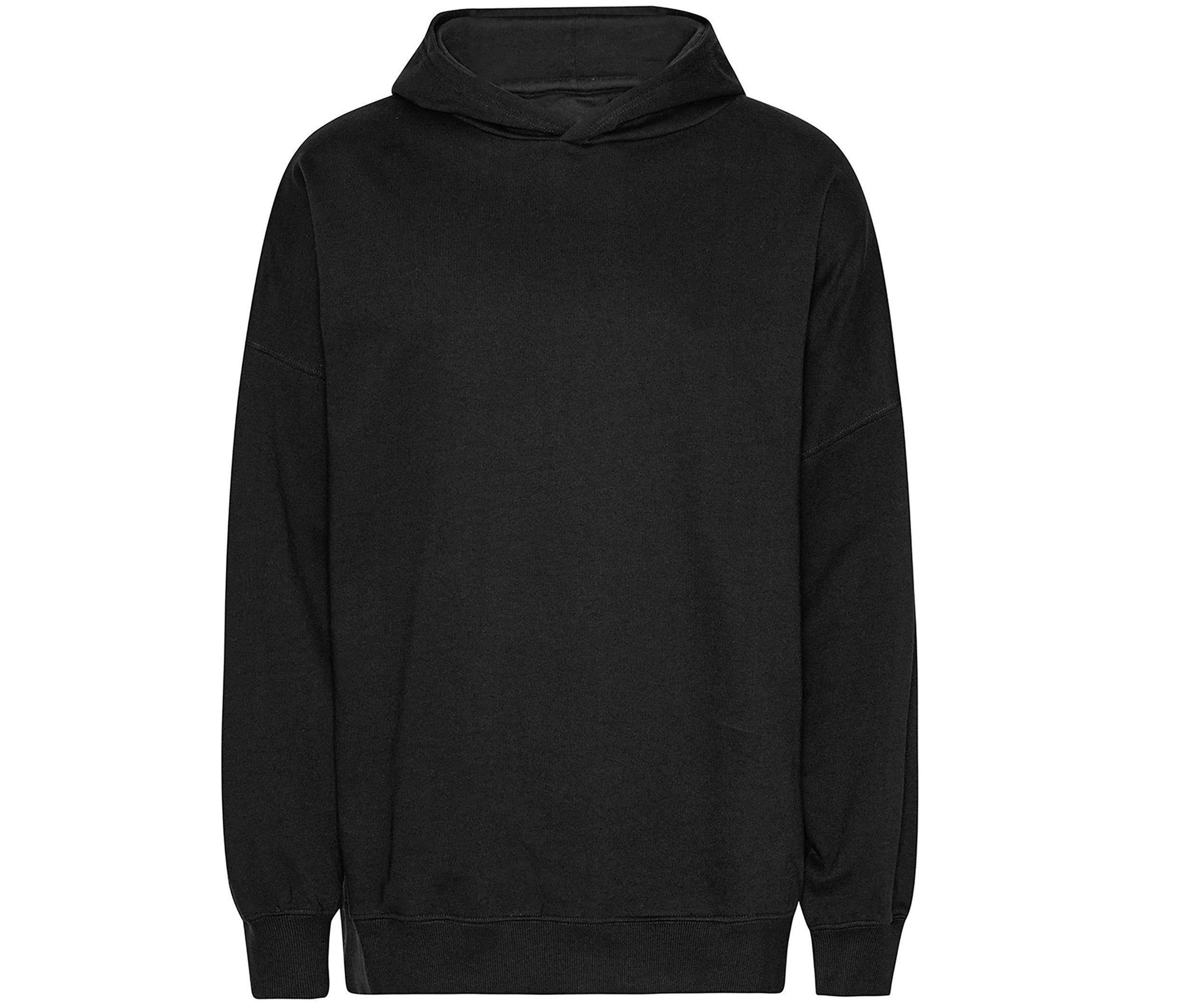 Sweat Coupe Oversize en Coton Tiger - Black