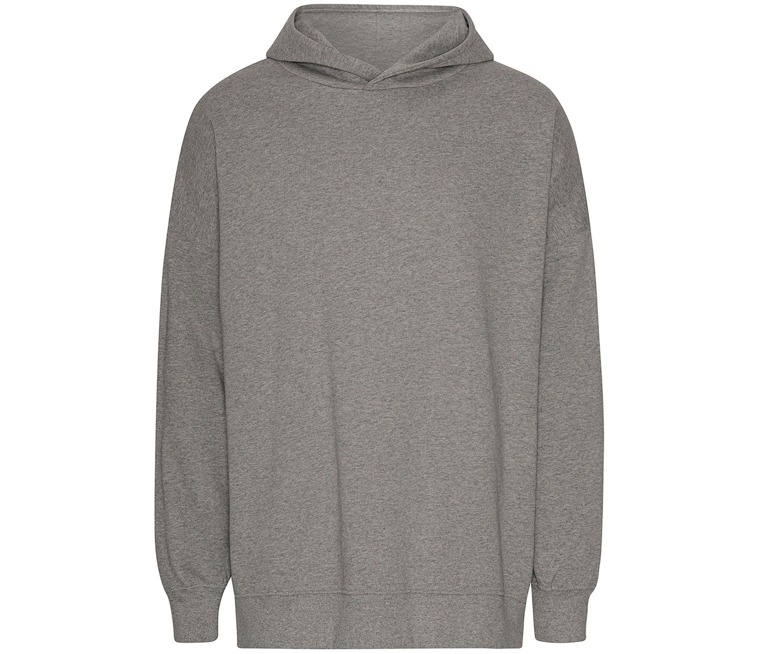 Sweat Coupe Oversize en Coton Tiger - Sport Grey