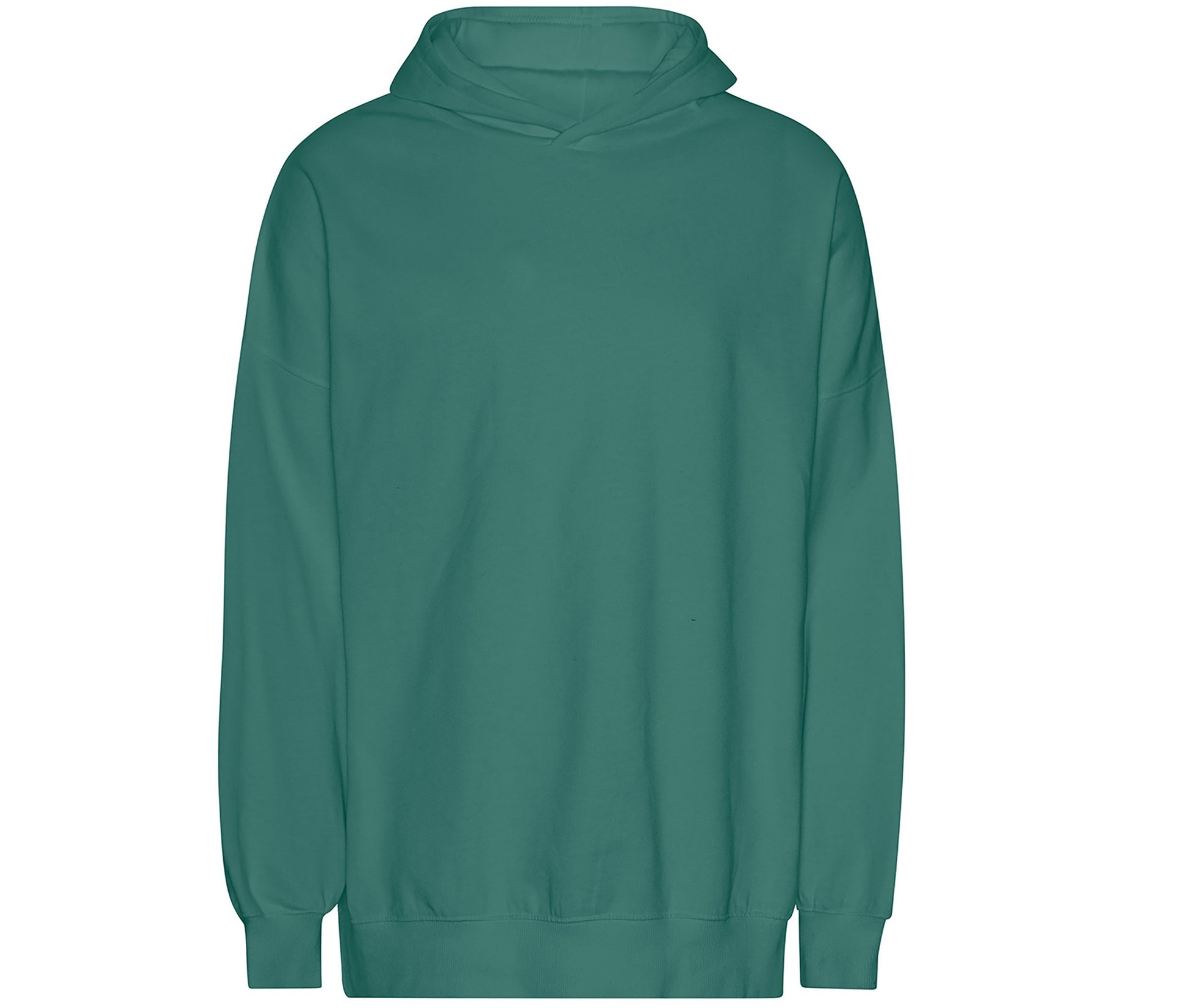 Sweat Coupe Oversize en Coton Tiger - Teal