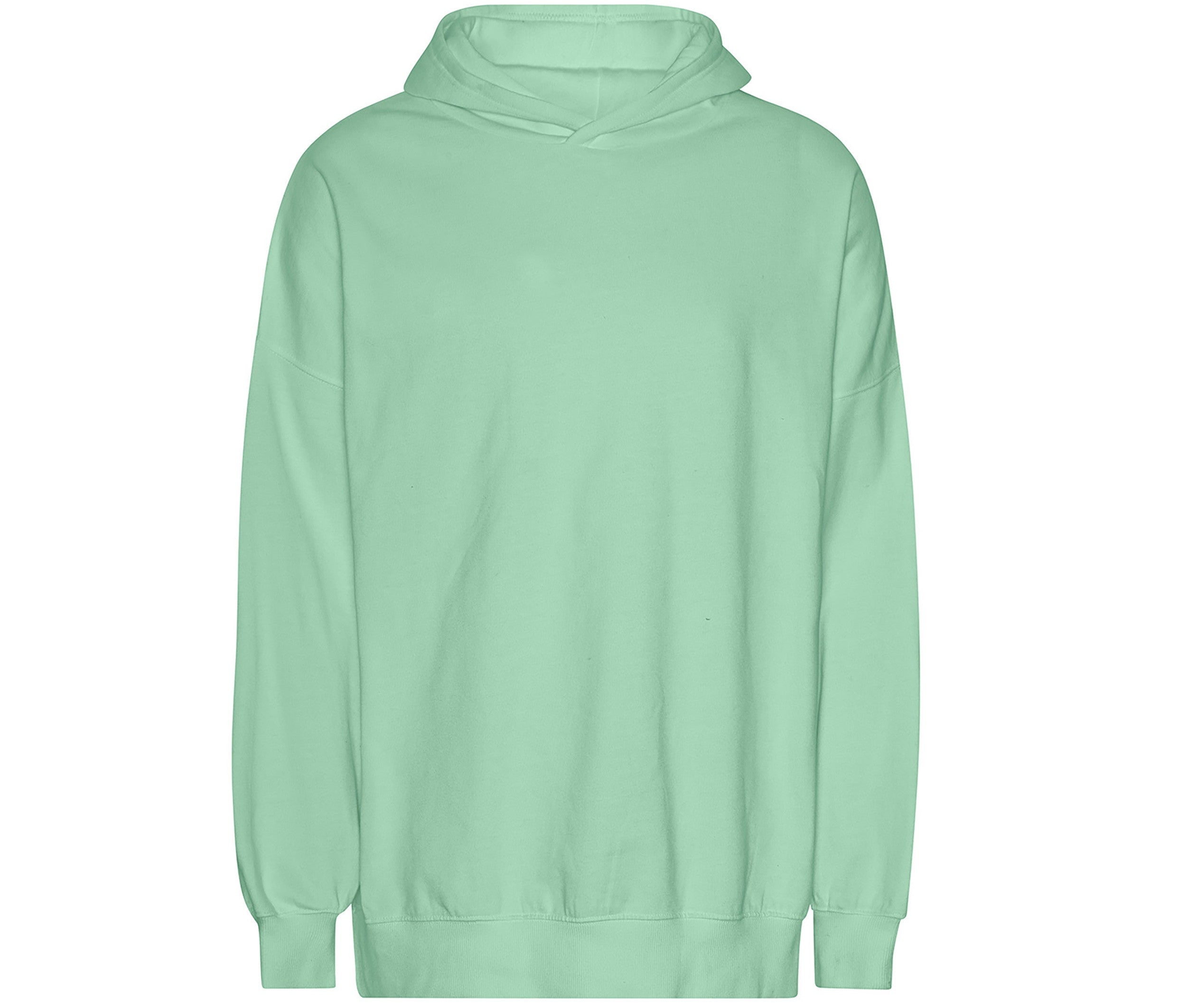 Sweat Coupe Oversize en Coton Tiger - Dusty Mint