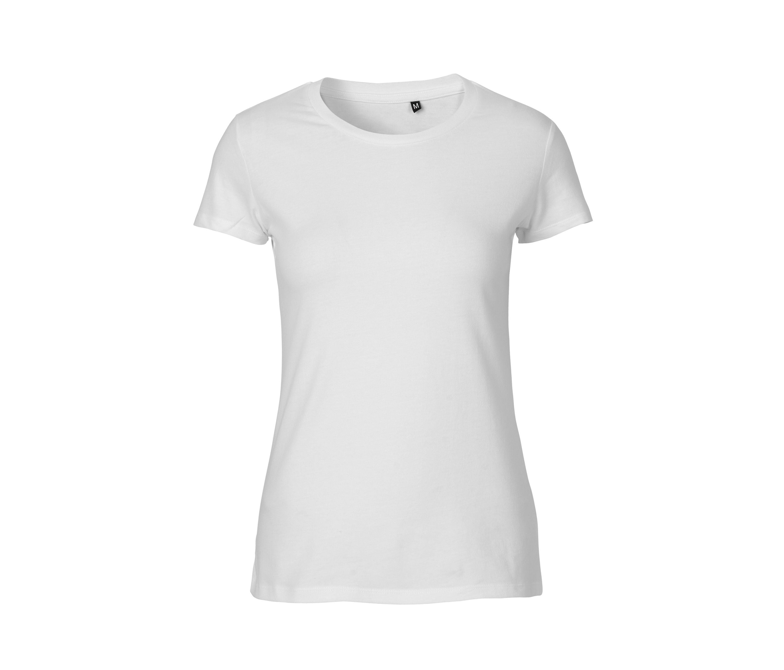 Tee-Shirt Femme en Coton Tiger - White