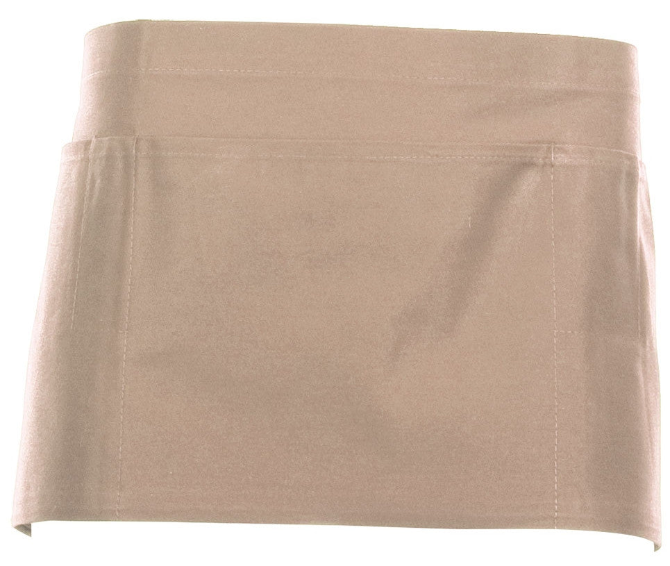 Tablier de Barman Court en Coton - Beige