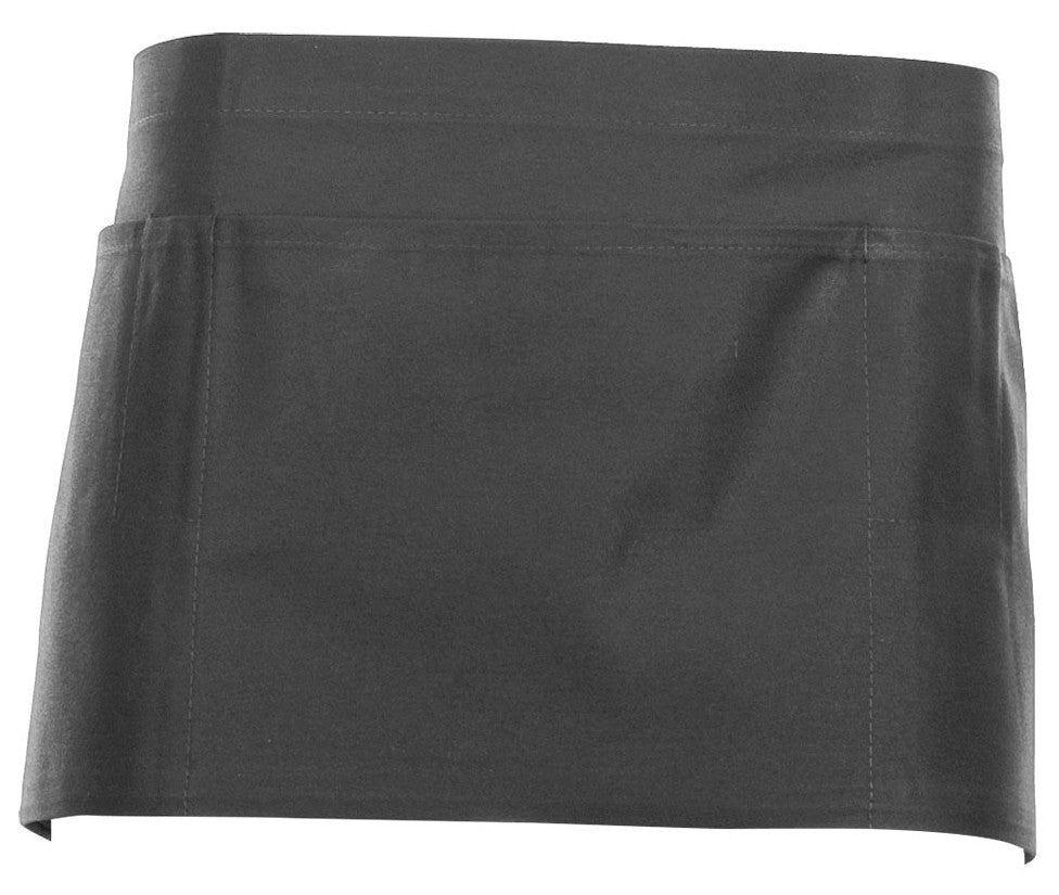Tablier de Barman Court en Coton - Dark Grey