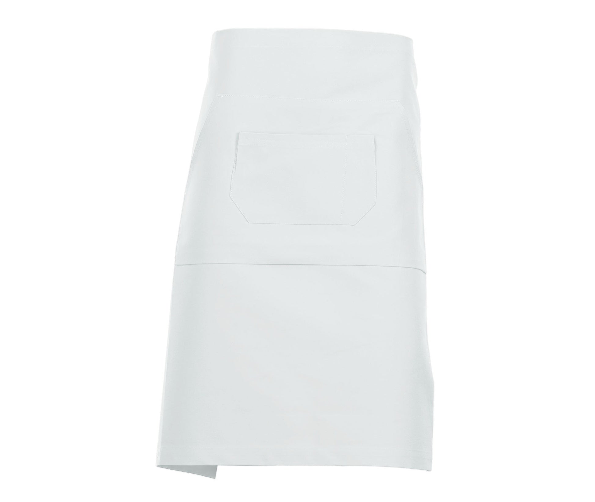 Tablier de Barman Mi-Long en Coton - White