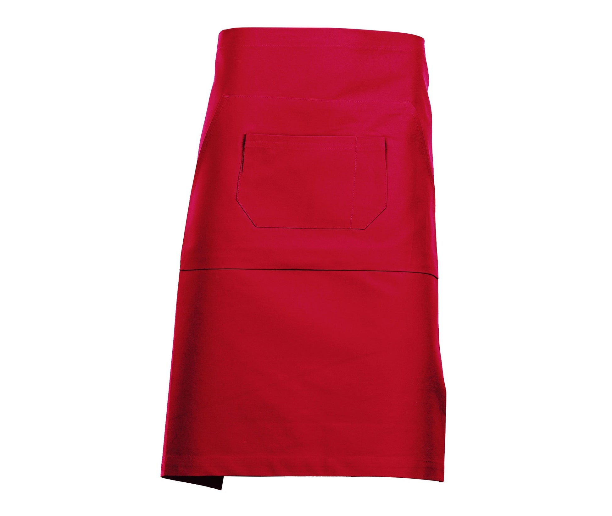 Tablier de Barman Mi-Long en Coton - Red