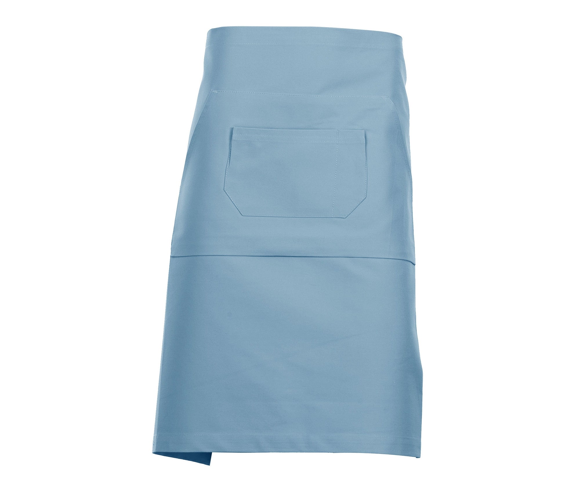 Tablier de Barman Mi-Long en Coton - Sky Blue