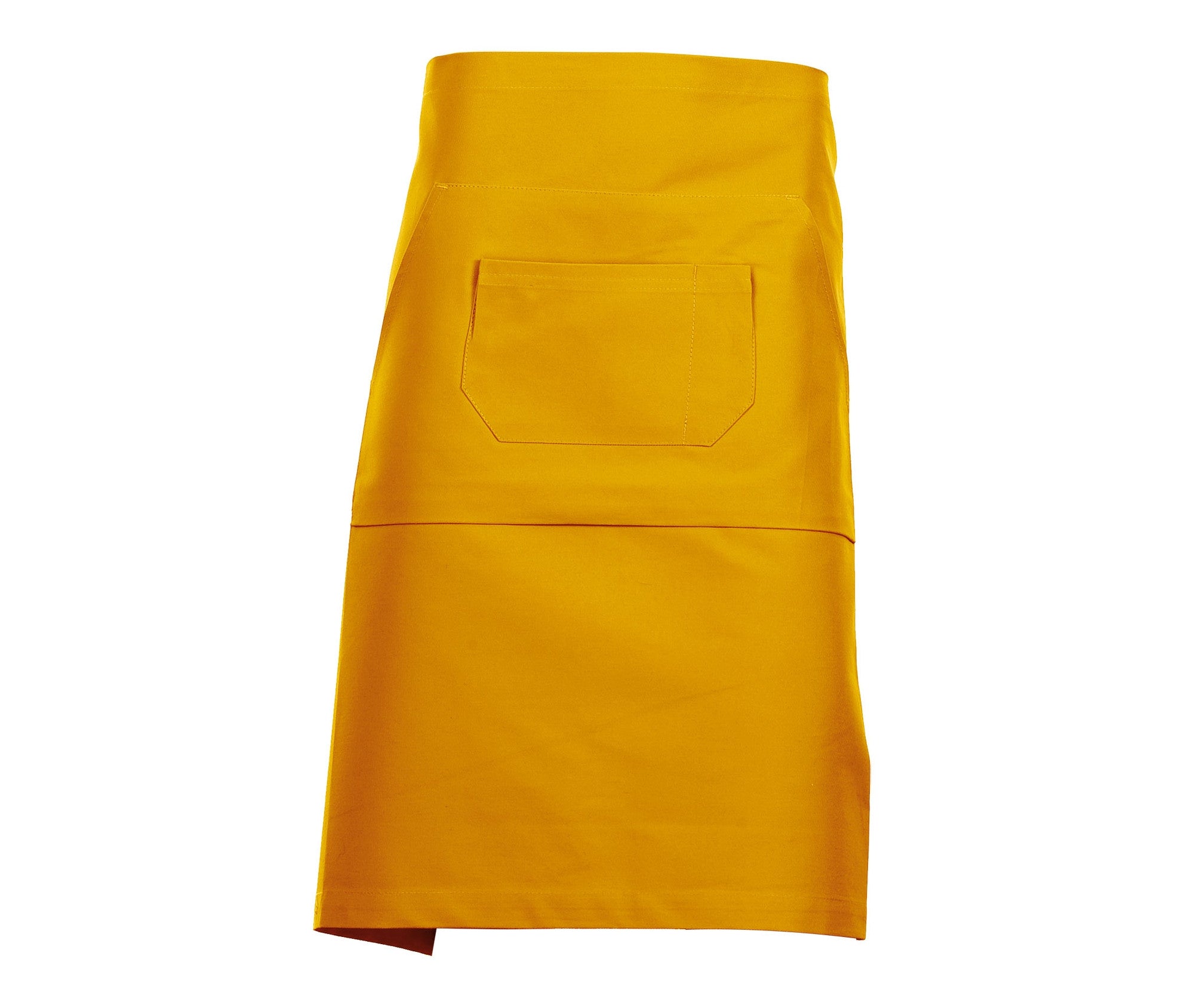 Tablier de Barman Mi-Long en Coton - Mustard