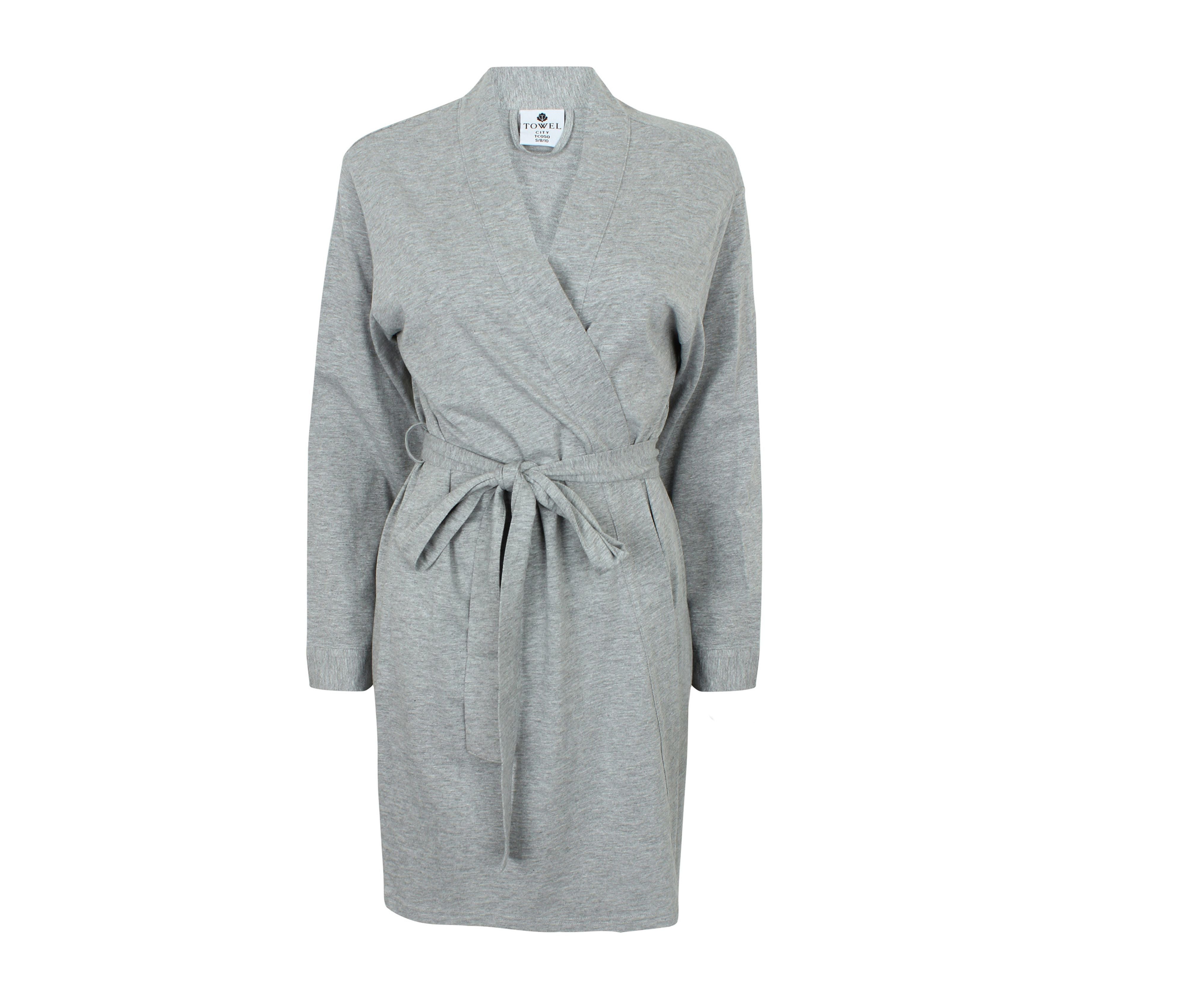 Peignoir en Coton - Heather Grey