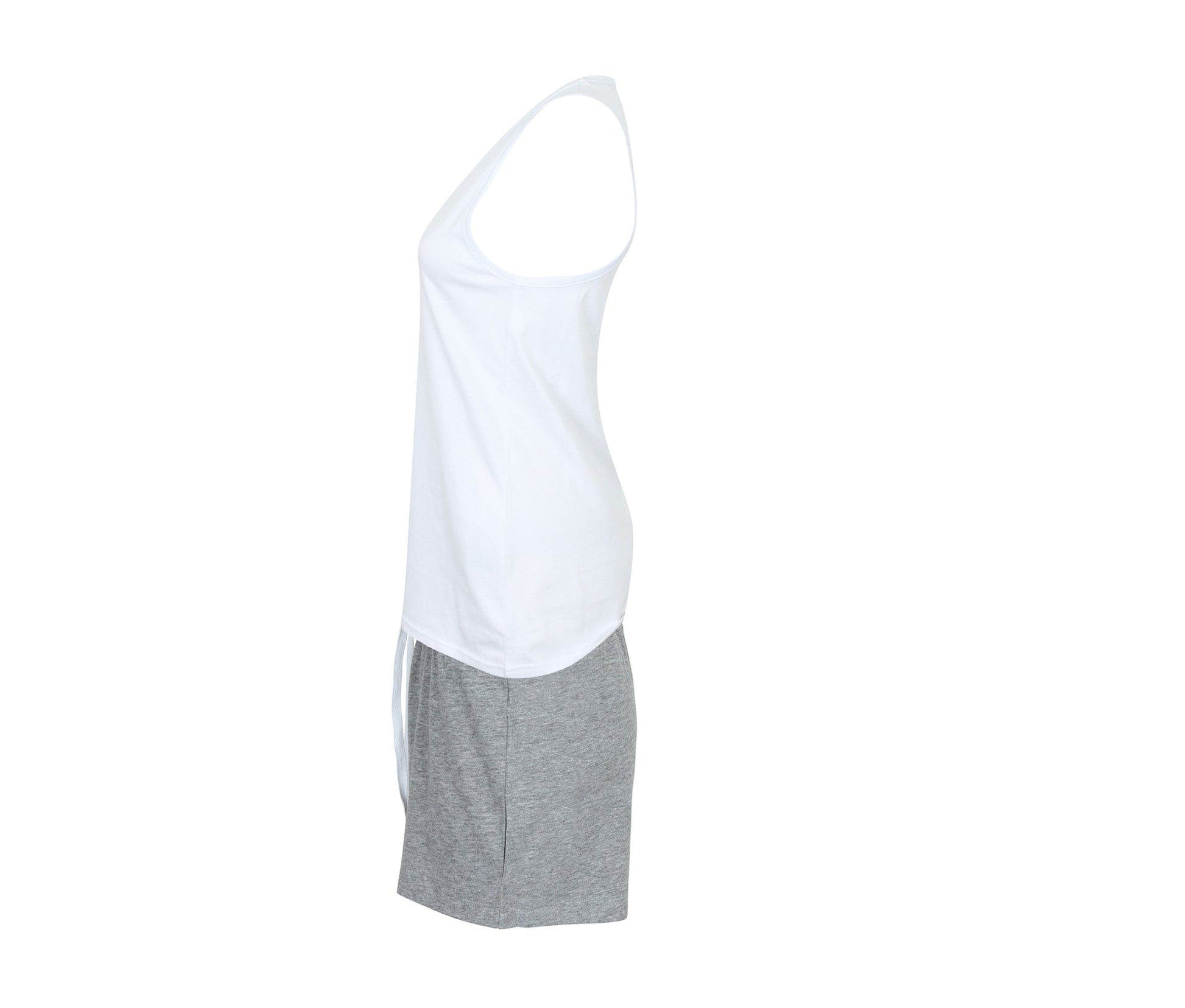 Ensemble Pyjama Femme - White/heather Grey