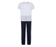 White/navy
