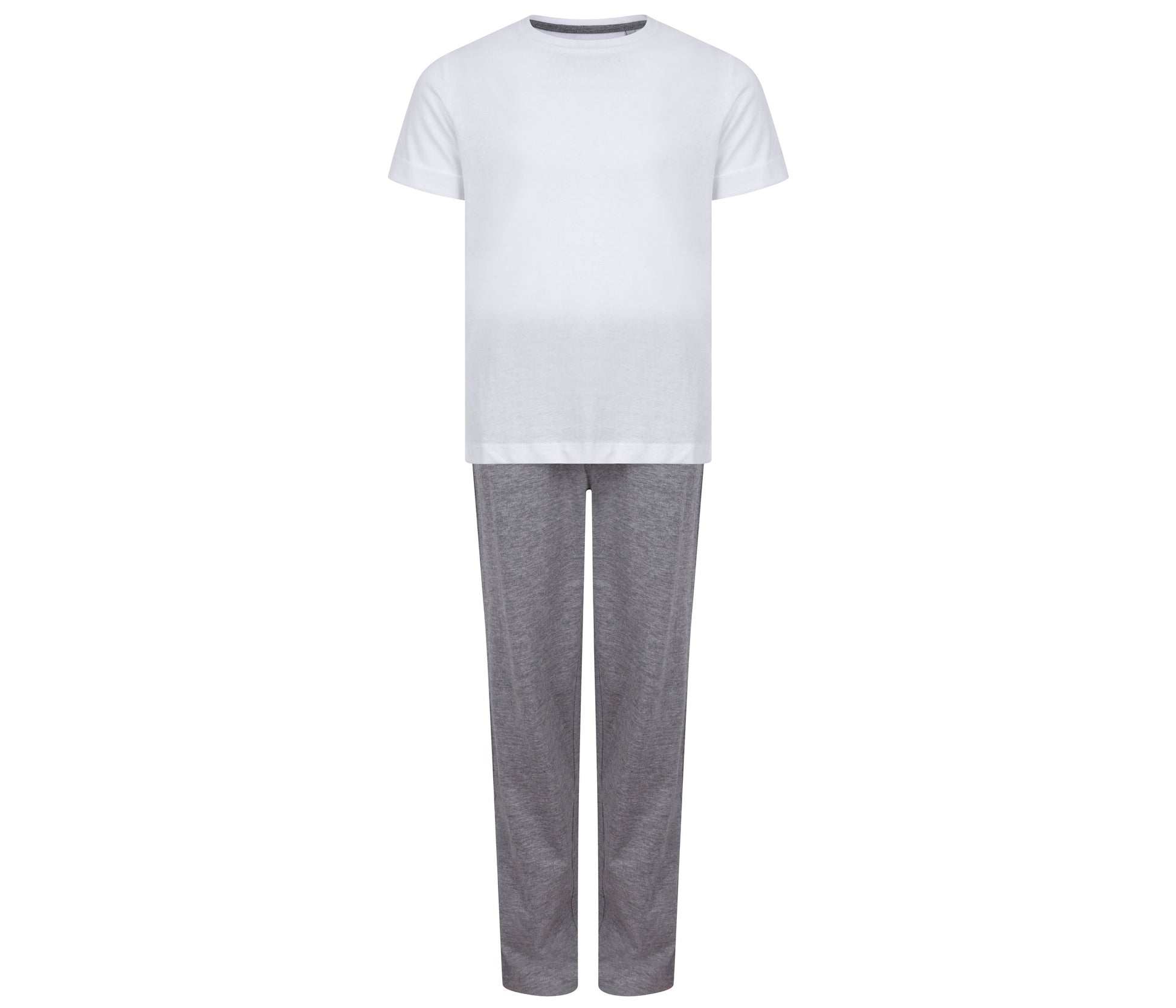 Ensemble Pyjama Enfant - White/heather Grey