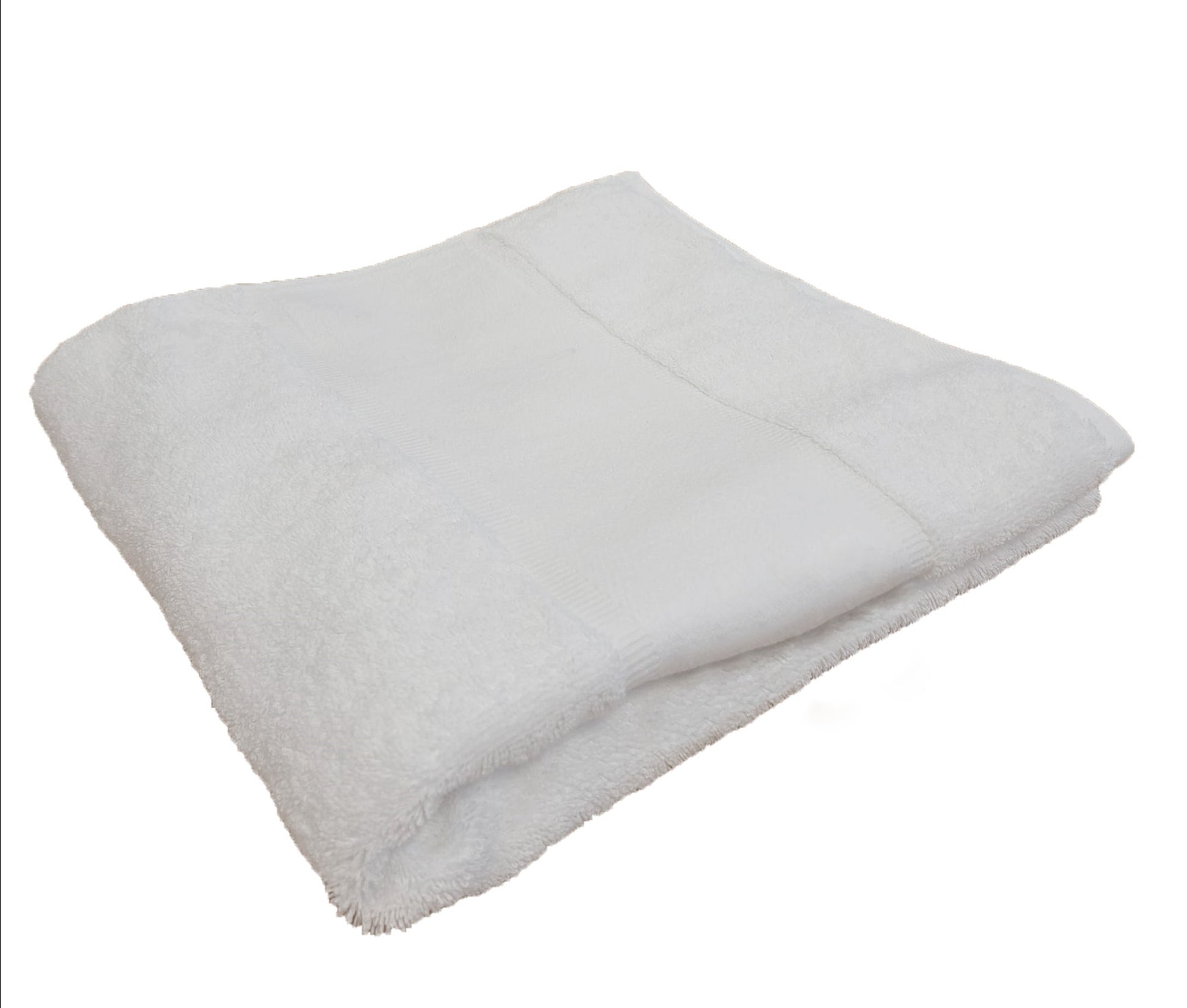 Serviette de Toilette en Coton Organique - White