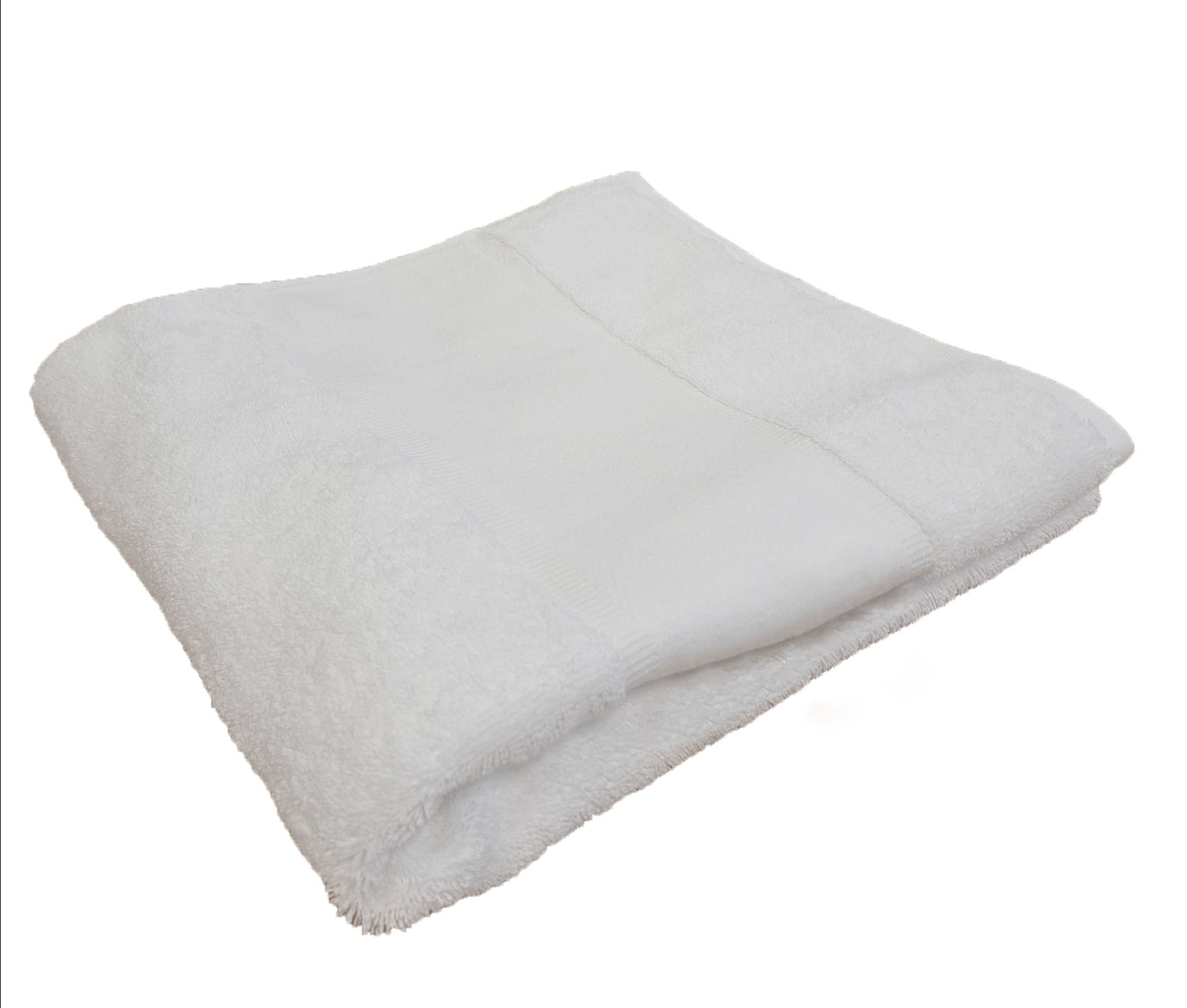 Serviette de Toilette en Coton Organique - White