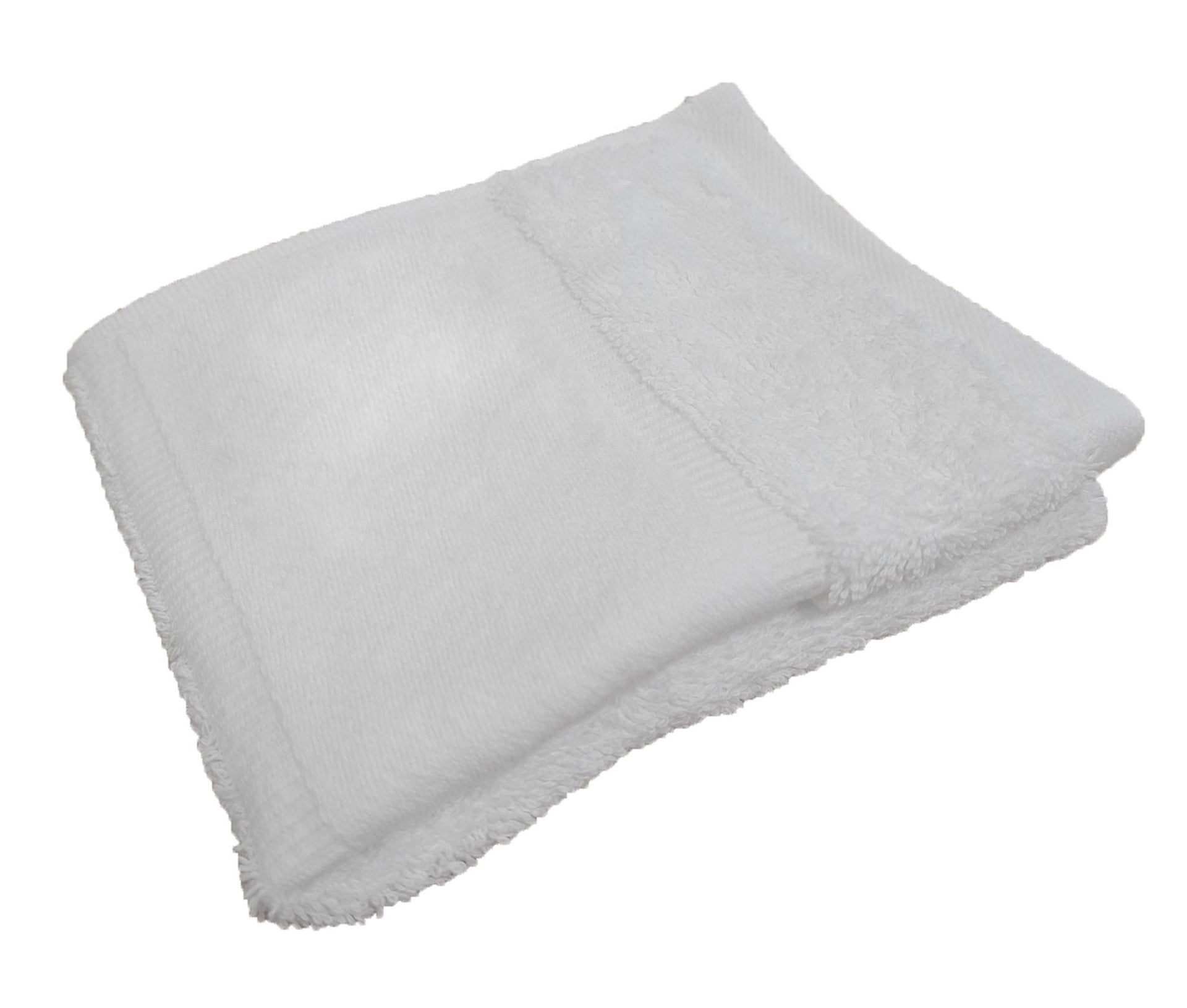 Serviette Pour Invités en Coton Organique - White