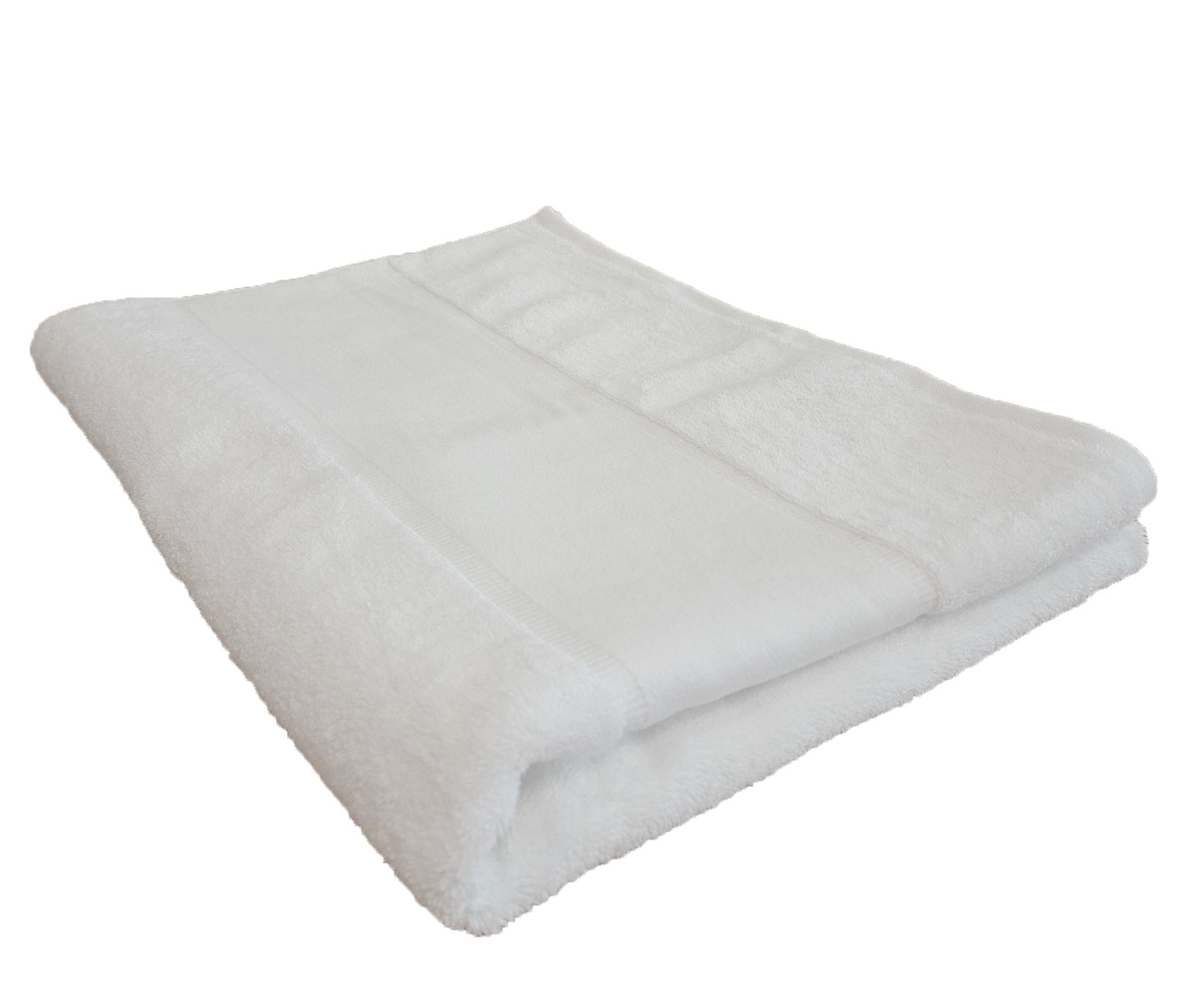 Serviette de Bain en Coton Organique - White
