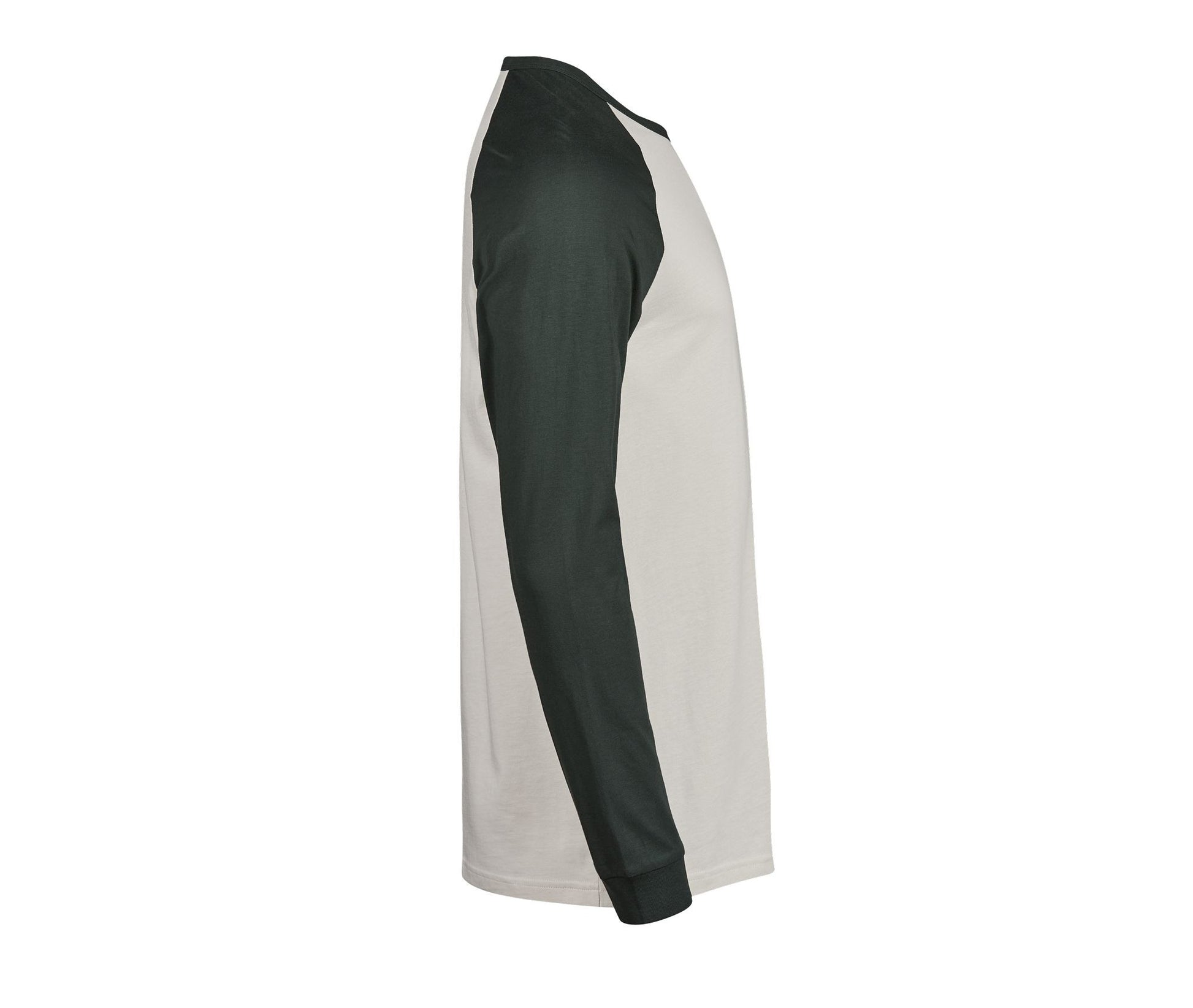 Tee-Shirt Baseball Manches Longues - Cement / Dark Green