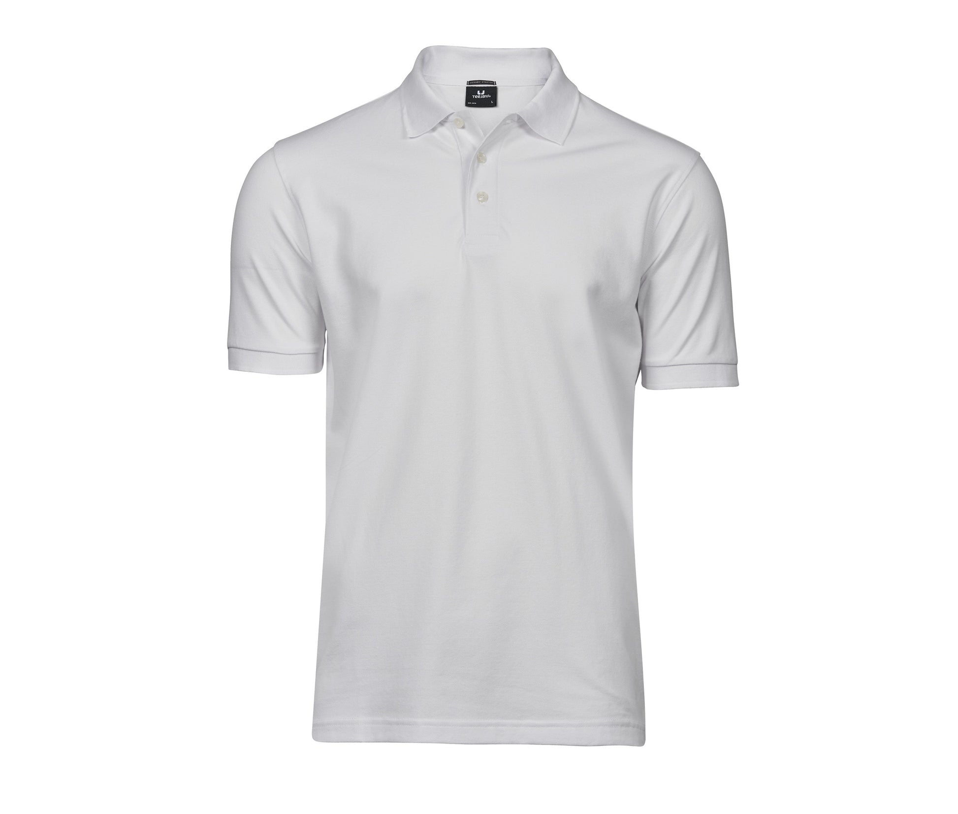 Polo Stretch Homme - White