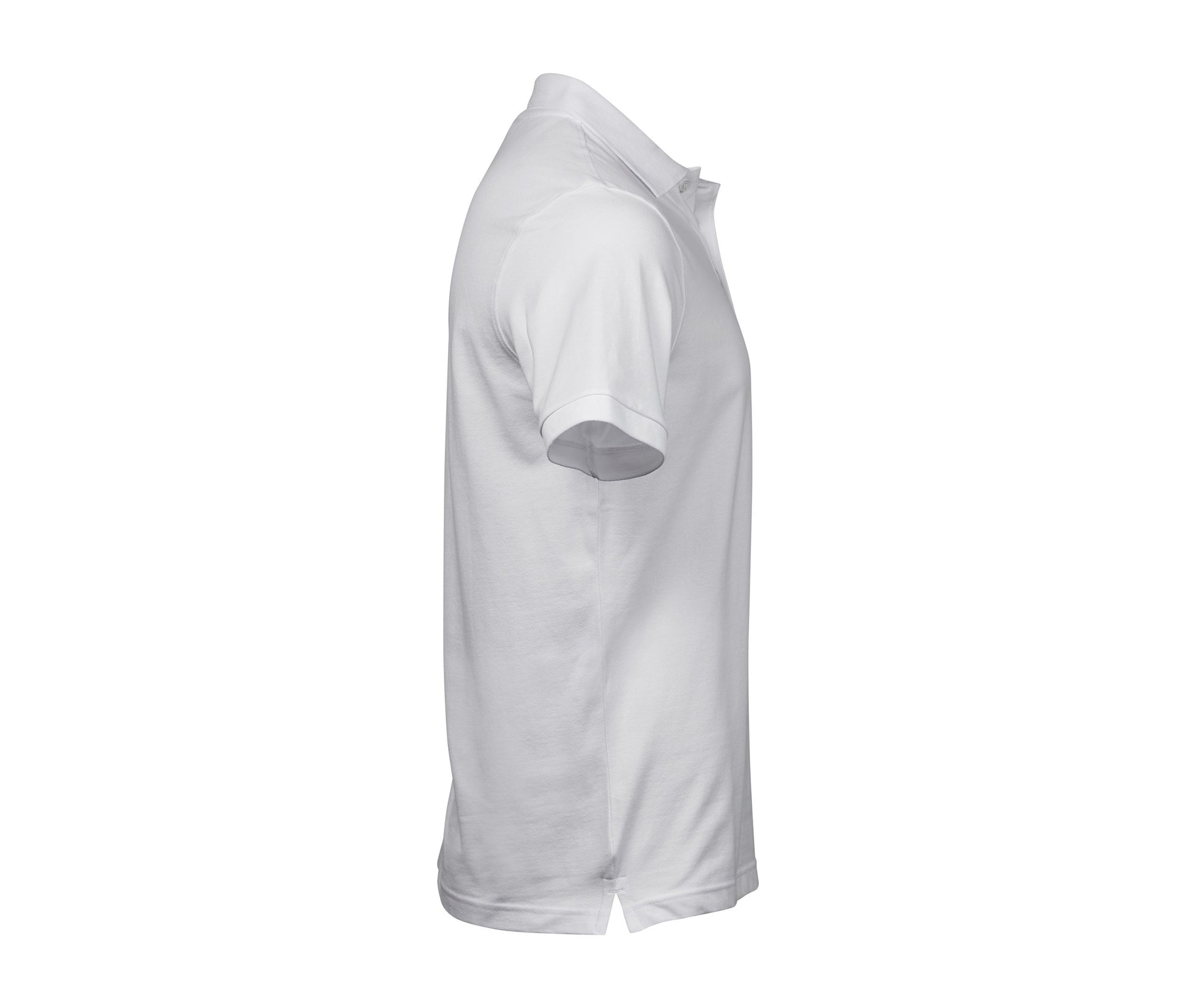 Polo Stretch Homme - White