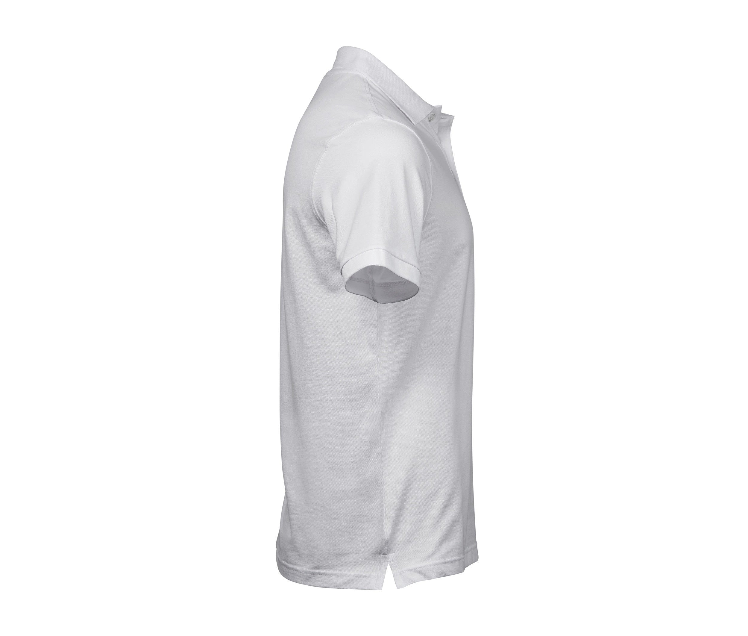 Polo Stretch Homme - White