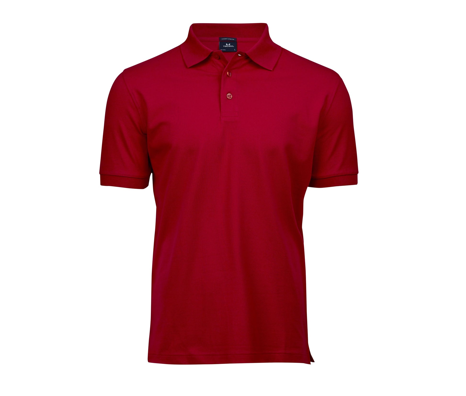 Polo Stretch Homme - Red