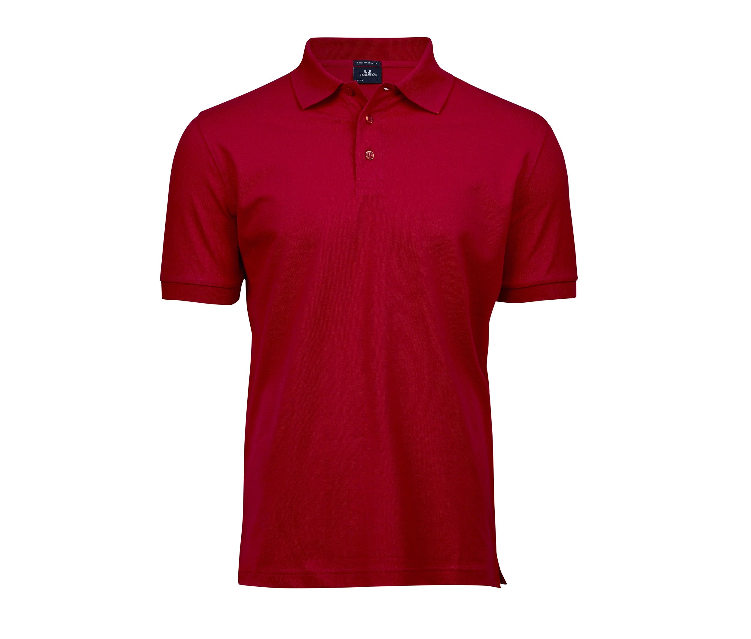 Polo Stretch Homme - Red