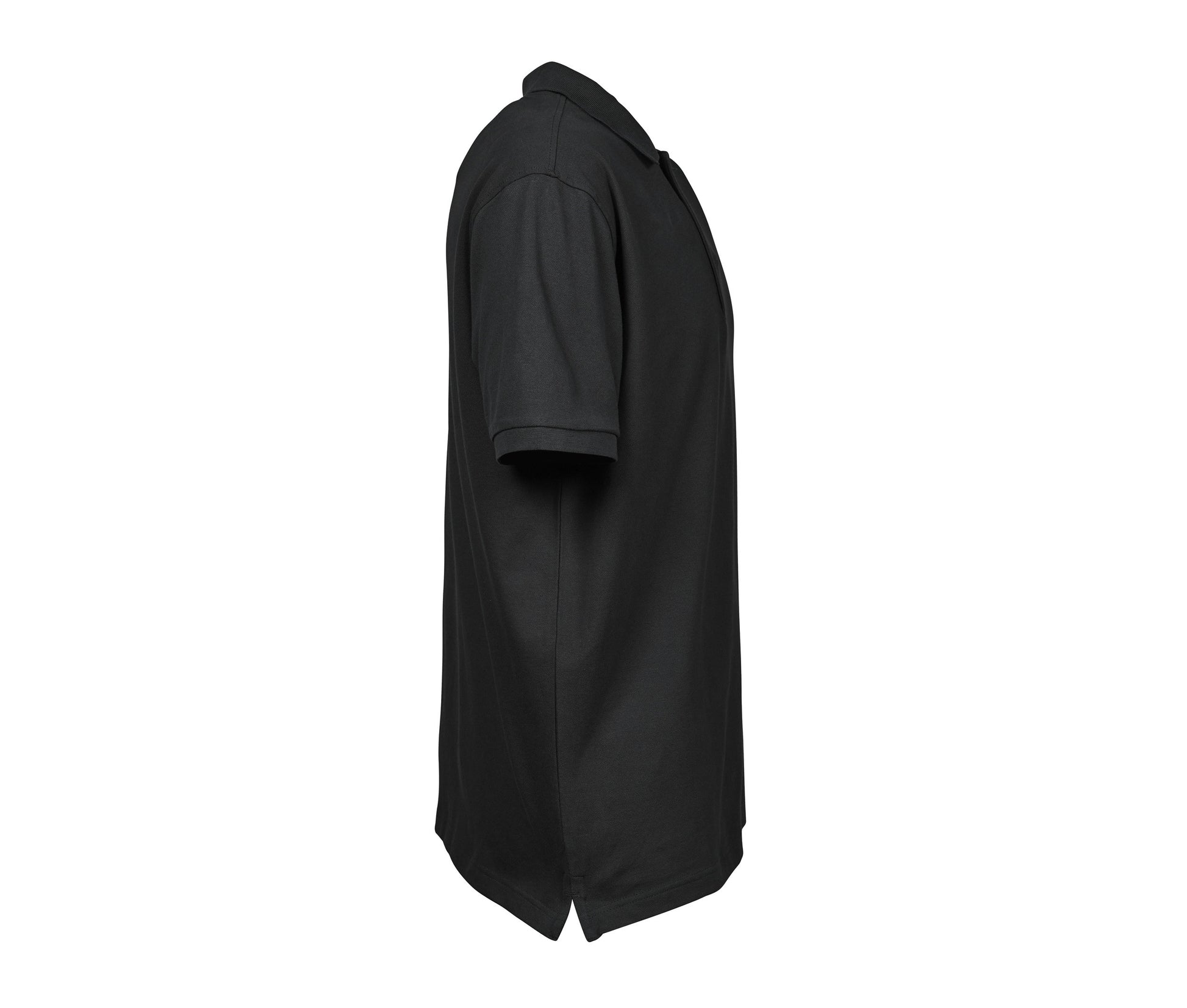 Polo Stretch Homme - Black