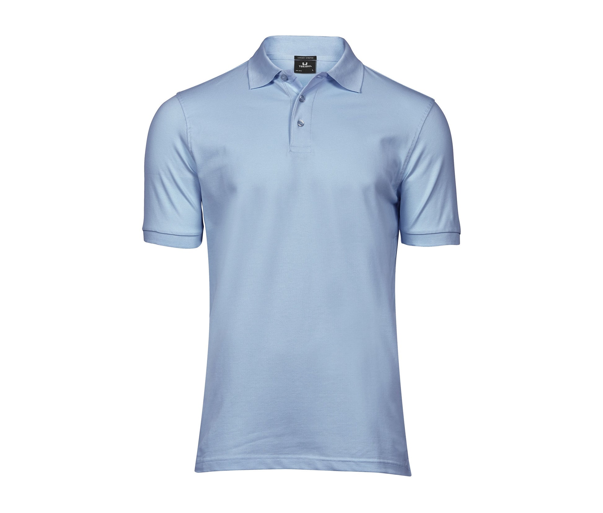 Polo Stretch Homme - Light Blue