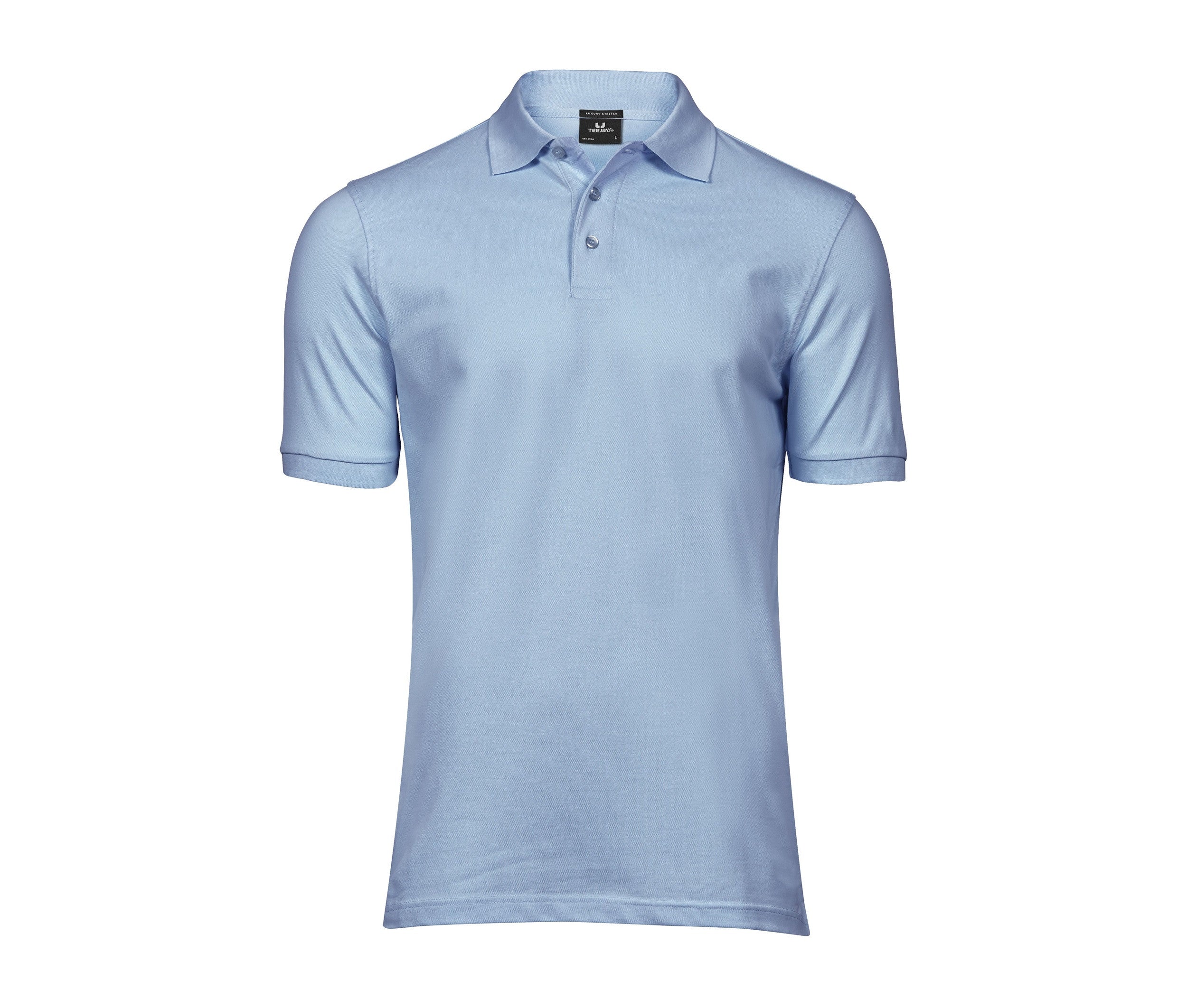 Polo Stretch Homme - Light Blue