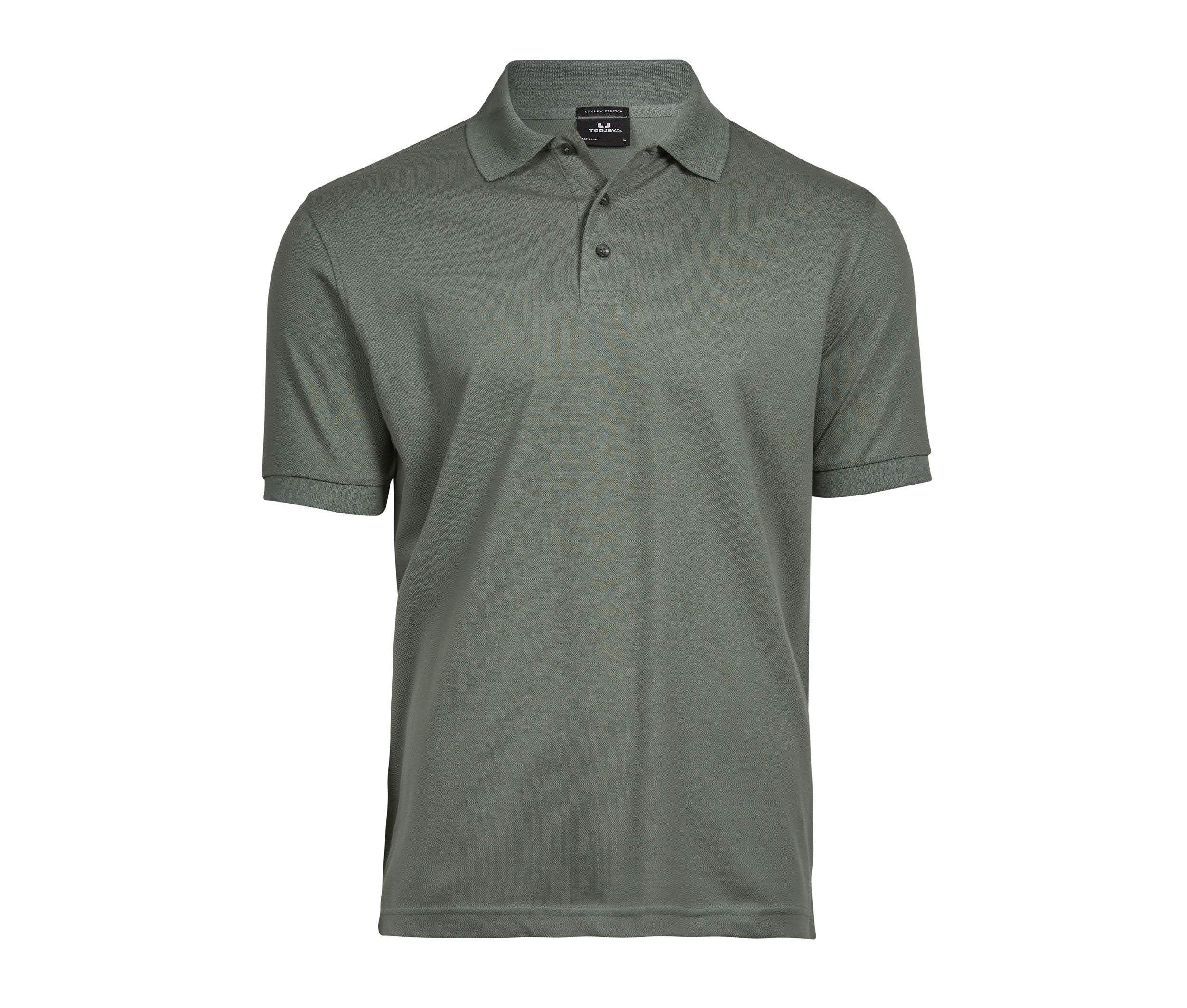 Polo Stretch Homme - Leaf Green
