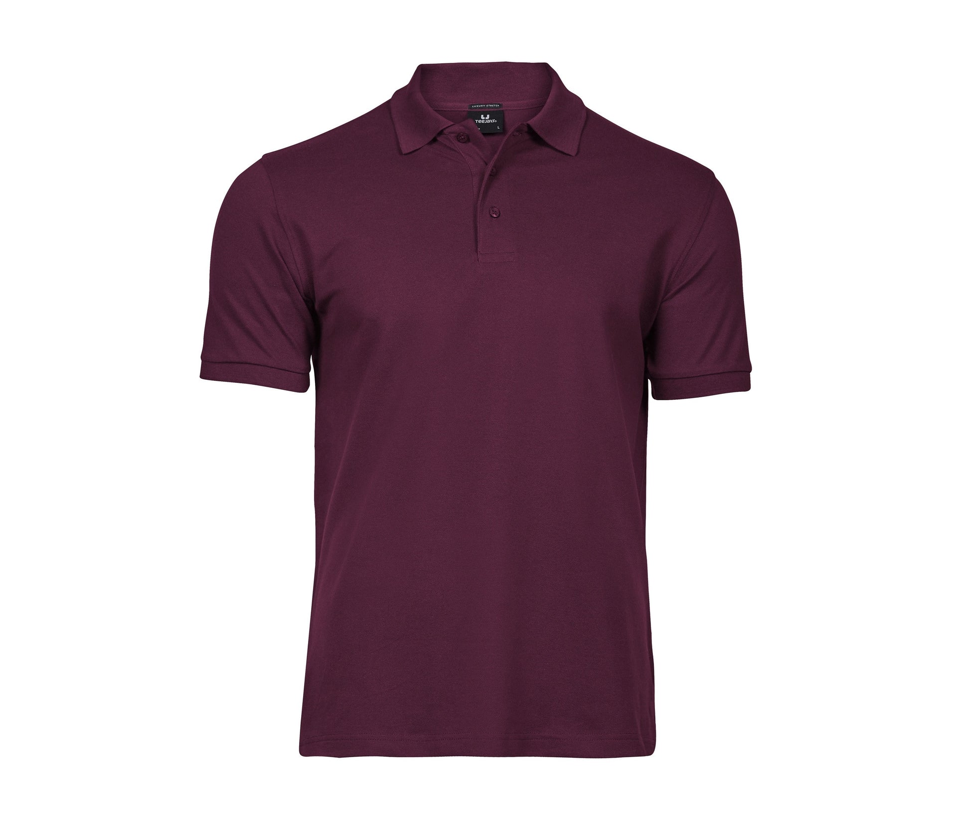 Polo Stretch Homme - Wine