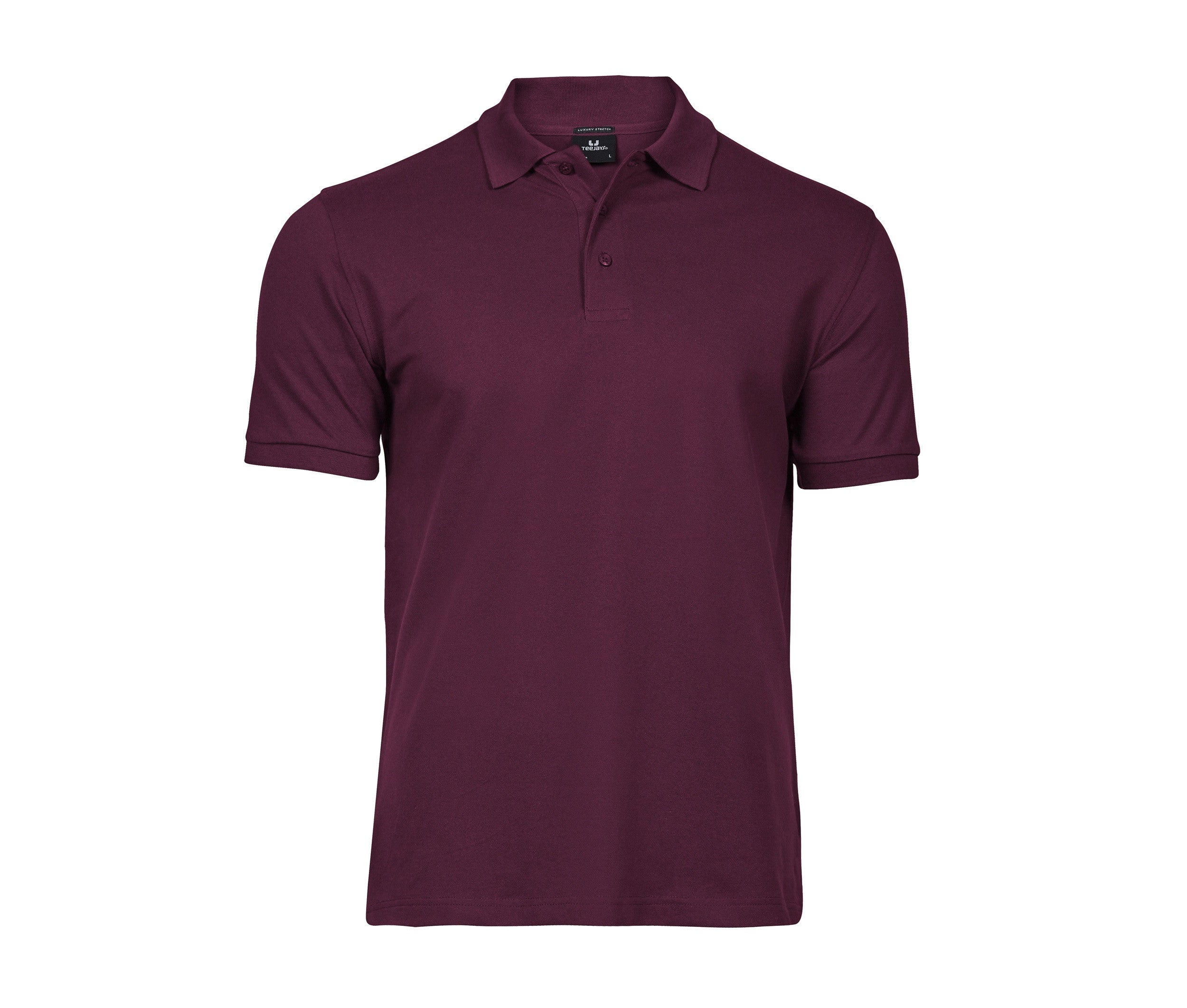 Polo Stretch Homme - Wine