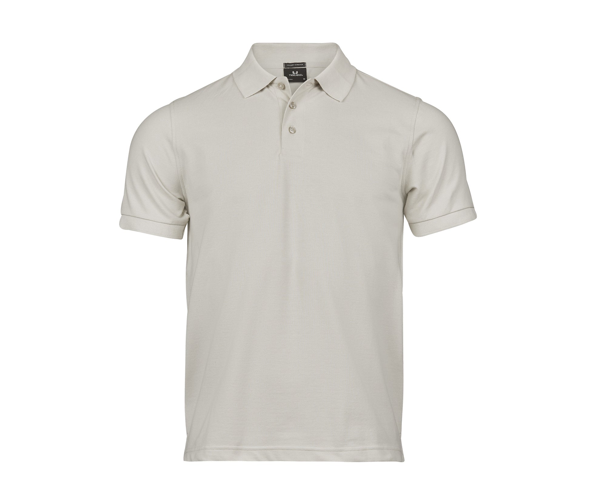 Polo Stretch Homme - Cement