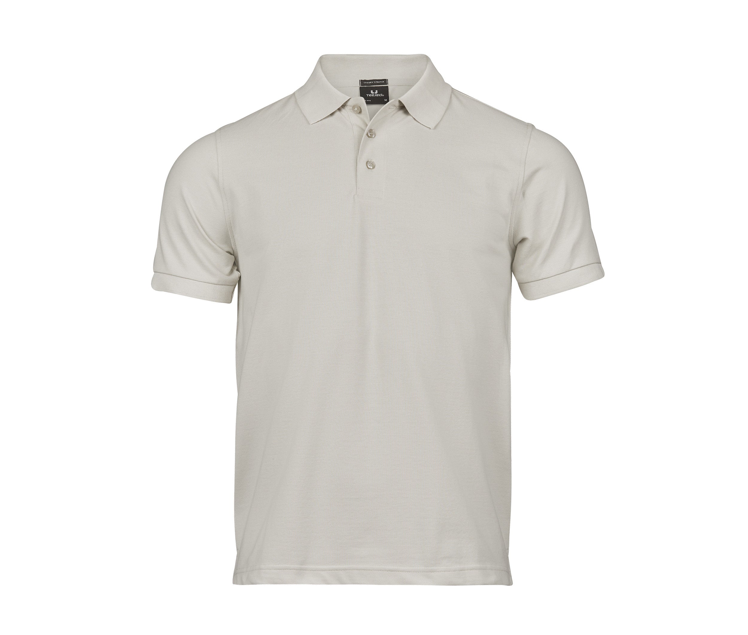 Polo Stretch Homme - Cement