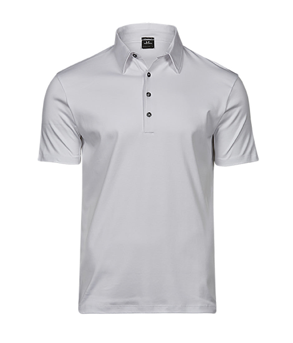 Polo Coton Pima Homme - White