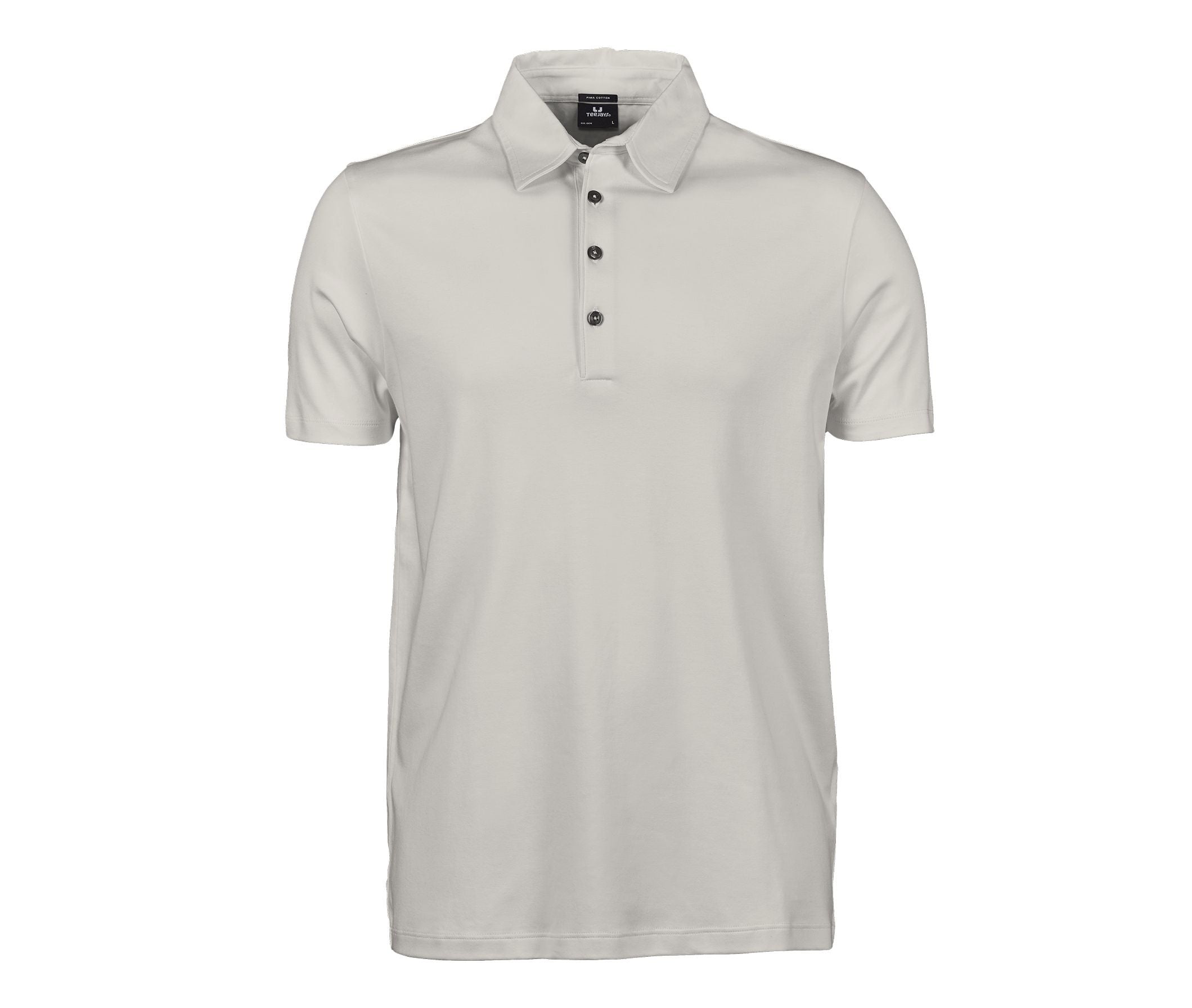 Polo Coton Pima Homme - Cement