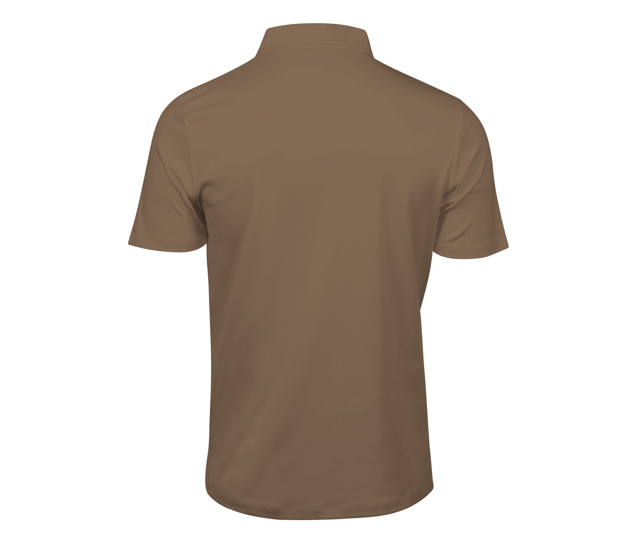 Polo Coton Pima Homme - Wood