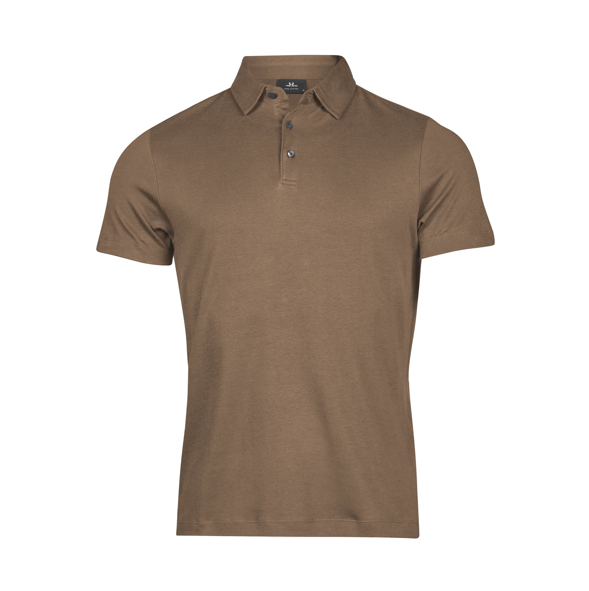 Polo Coton Pima Homme - Wood